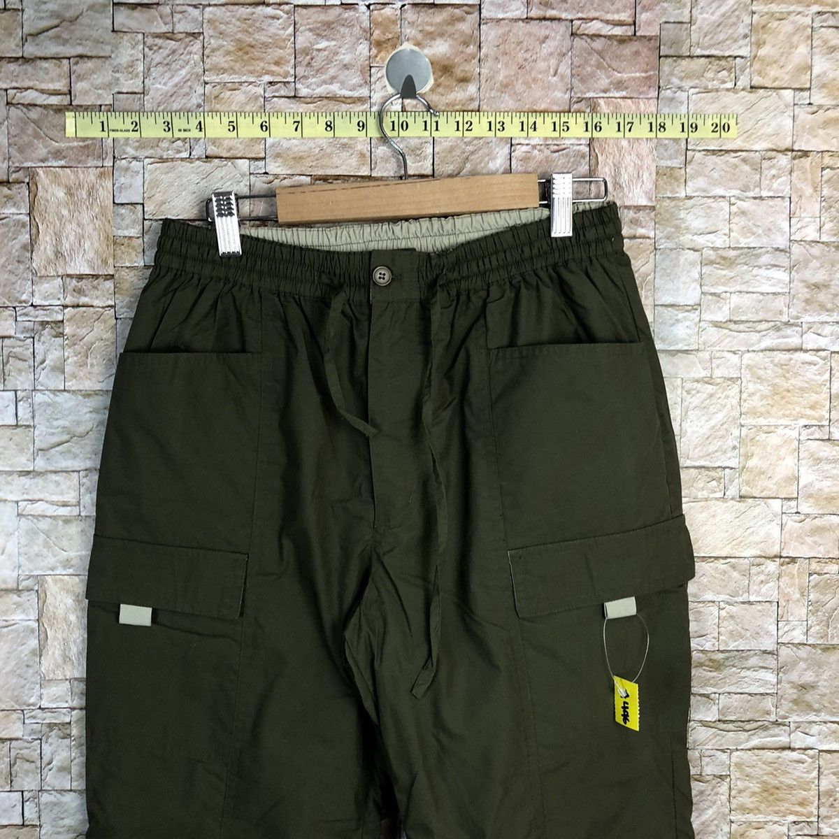 Japanese Brand Japanese Brand Green Cargo Multipocket Pants #A446 Size US 28 / EU 44 - 4 Thumbnail
