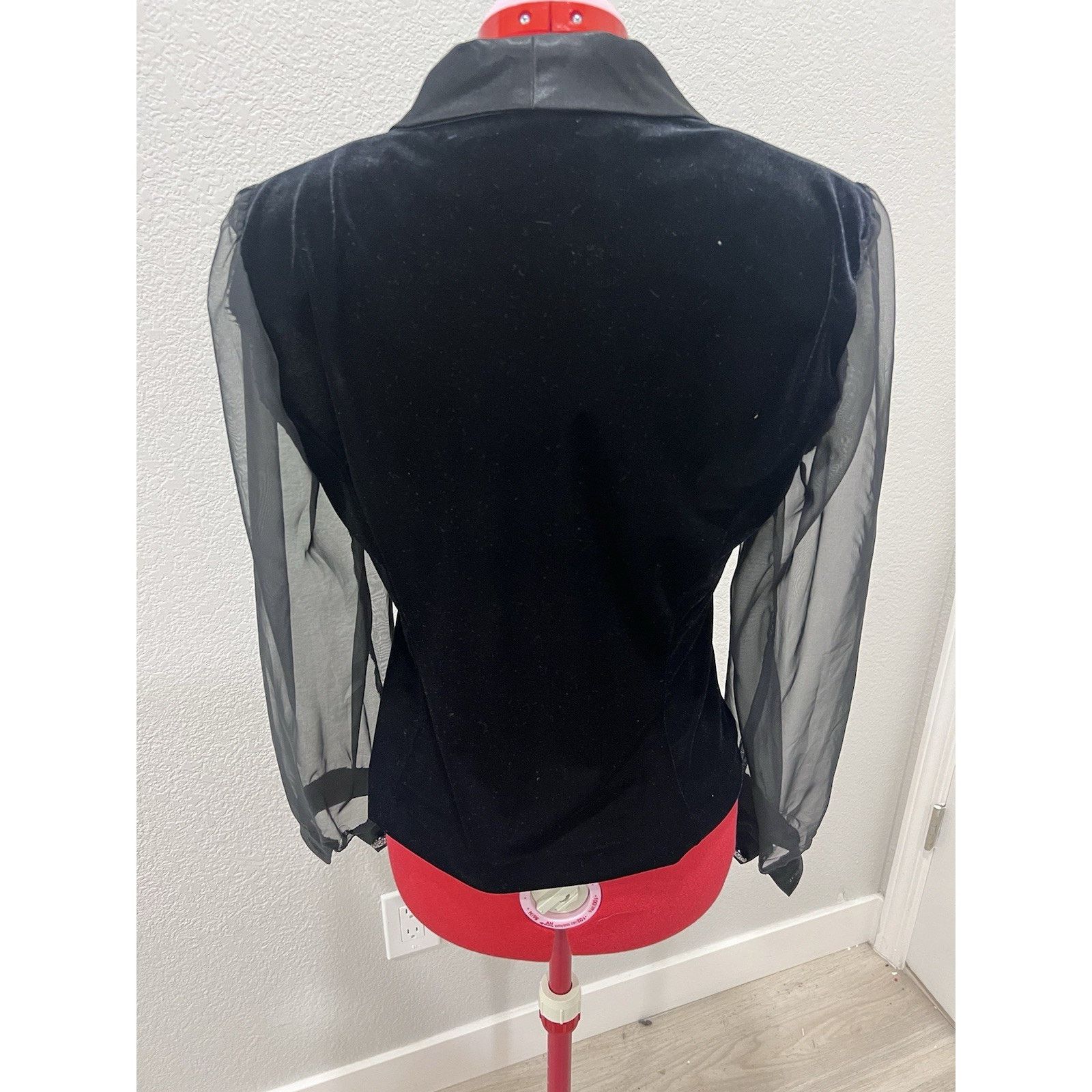 Other VTG Another Thyme Women Long Sheer Sleeve Jacket Blouse Size S / US 4 / IT 40 - 11 Thumbnail