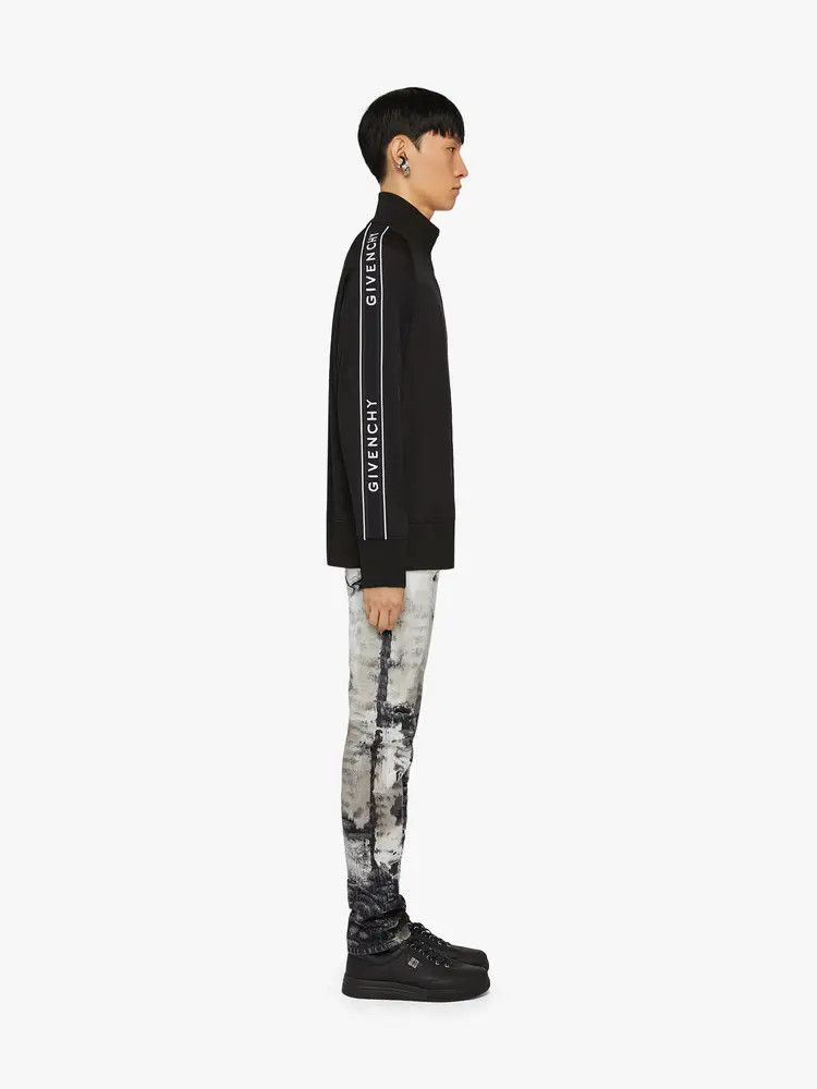 Givenchy o1w1db10325 Sweatshirt W/ Band Sleeves in Black Size US M / EU 48-50 / 2 - 3 Thumbnail