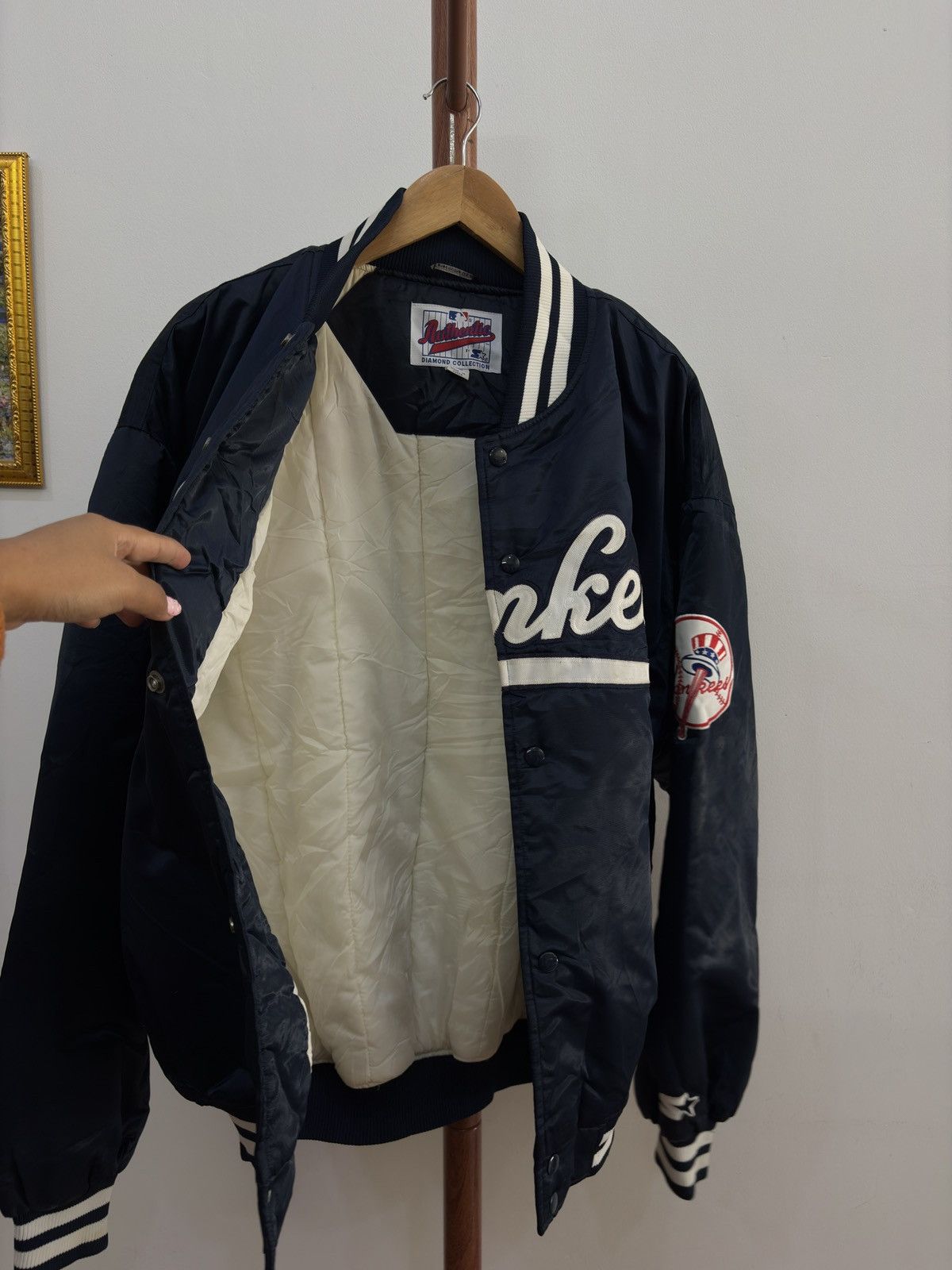 New York Yankees MLB x New York Yankees Baseball Jacket Size US XL / EU 56 / 4 - 11 Thumbnail