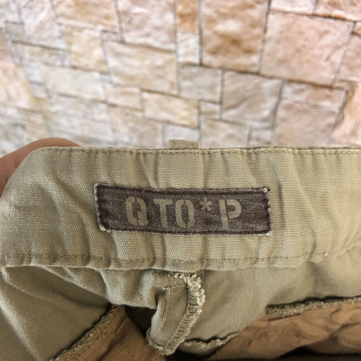 Japanese Brand Q Top Green utility streetwear Cargo Multipocket Pants #A437 Size US 30 / EU 46 - 21 Thumbnail