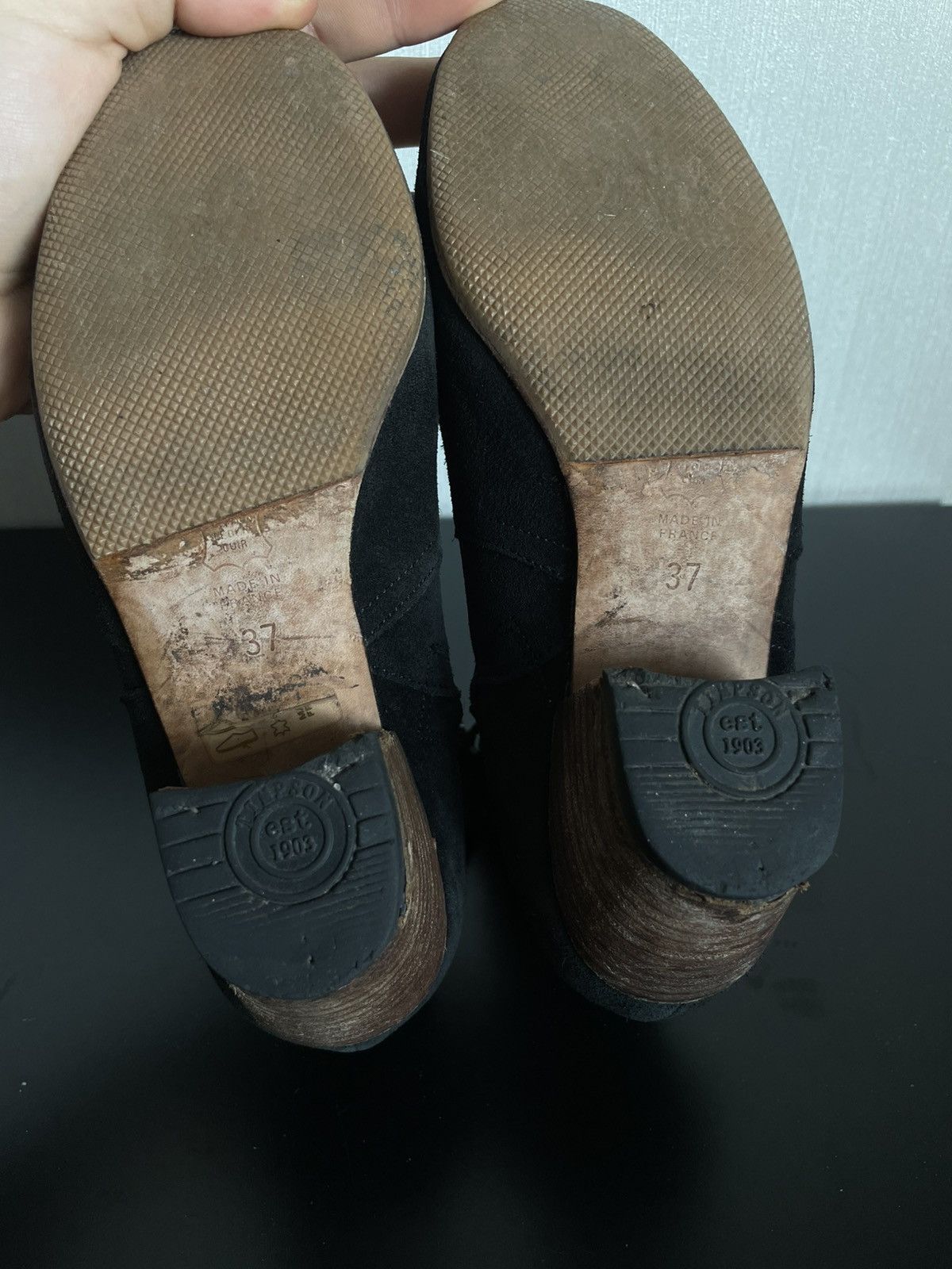 Designer × Isabel Marant × Vintage Vintage Isabel Marant Suede Western Boots/Heels Zip Size US 7 / IT 37 - 10 Thumbnail
