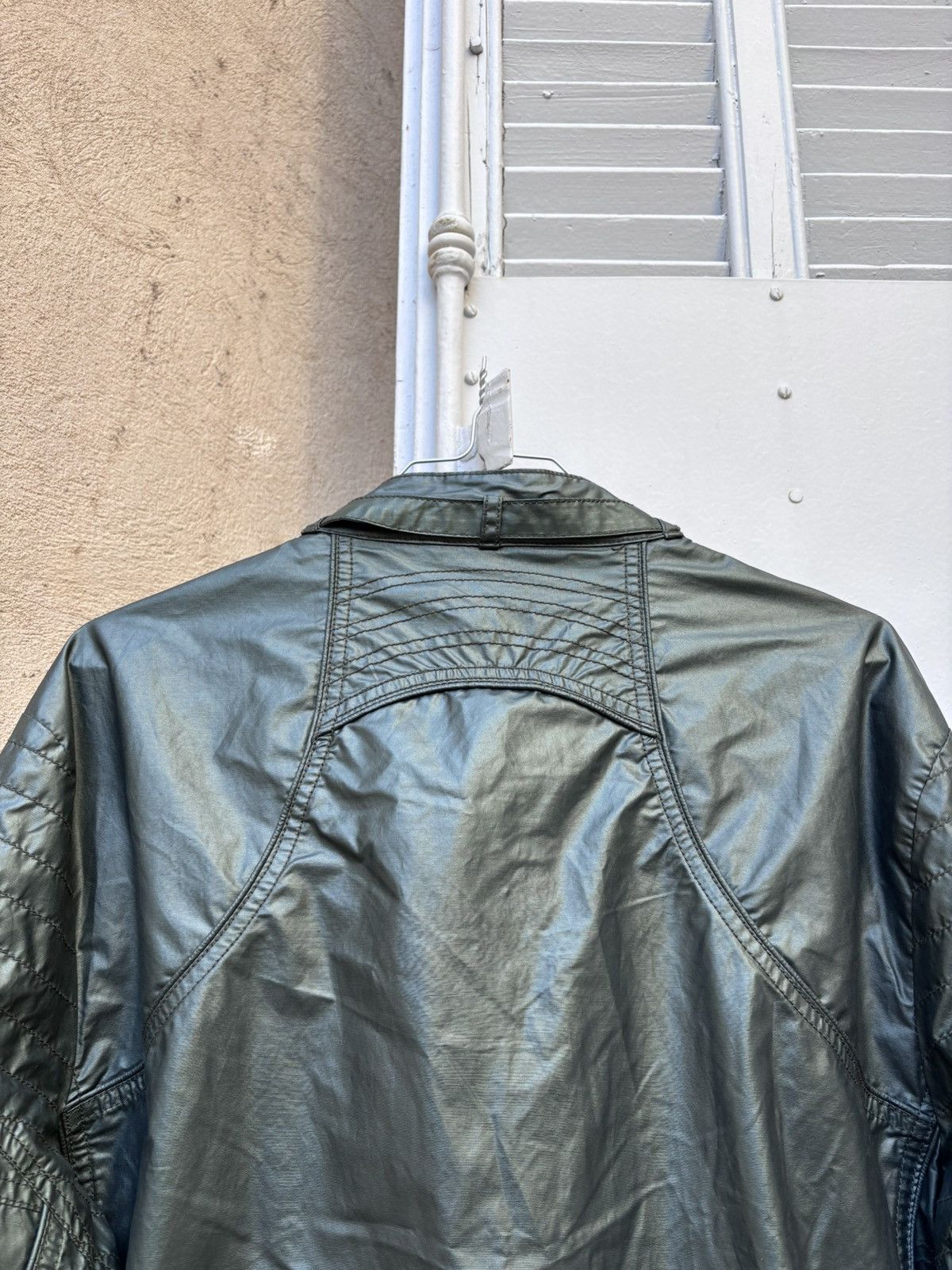 Firetrap 2000s Firetrap Archive Cyber Utility Moto Zip Bomber Jacket Size US L / EU 52-54 / 3 - 9 Thumbnail