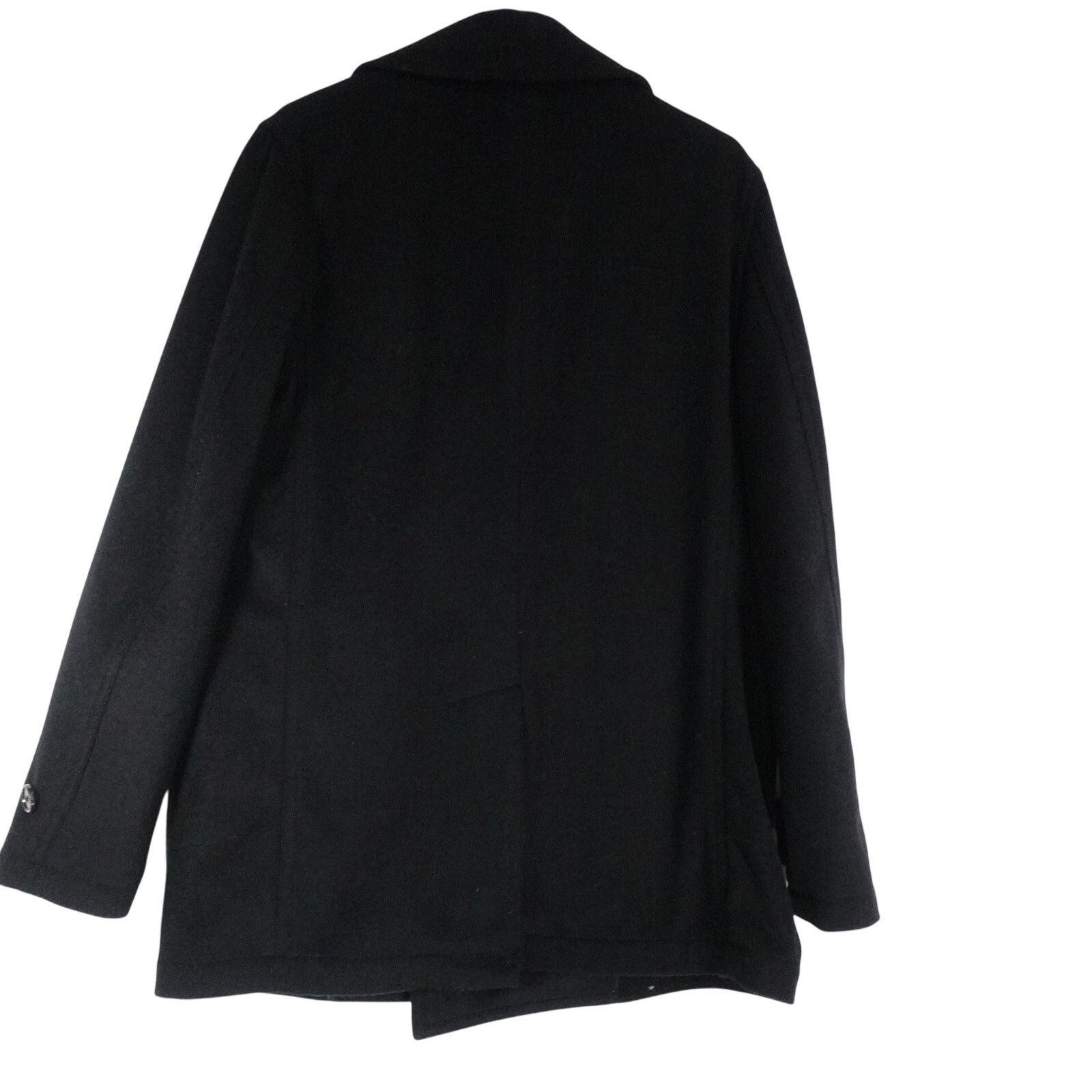 Quince Quince Italian Wool Men’s Medium Black Peacoat Size US M / EU 48-50 / 2 - 13 Thumbnail
