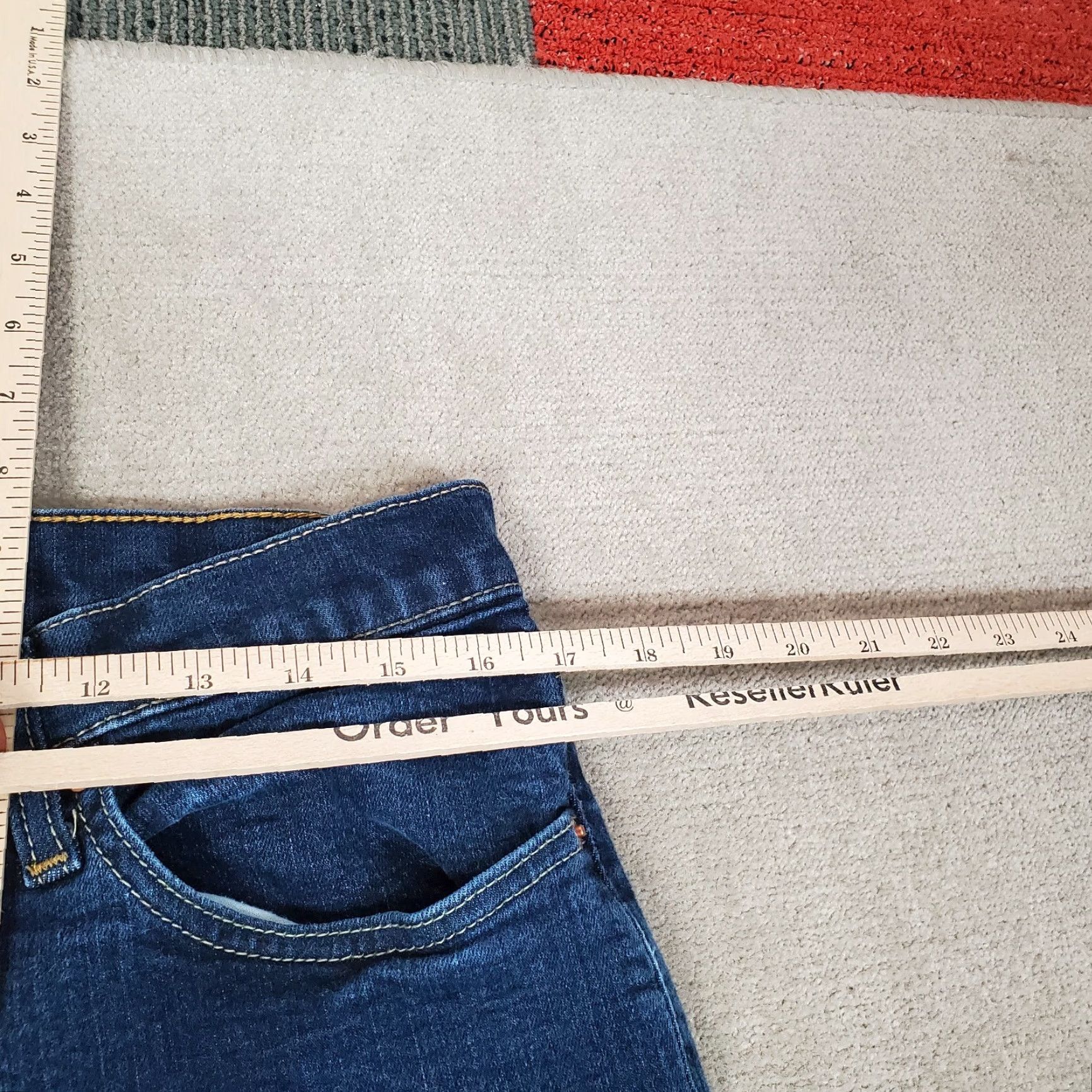 Levi's Levi's Jeans 541 Athletic Fit Straight Leg Denim 33x30 Blue Mens Modern Regular 541 Logo Pocket Denim Jeans Size US 33 - 3 Thumbnail