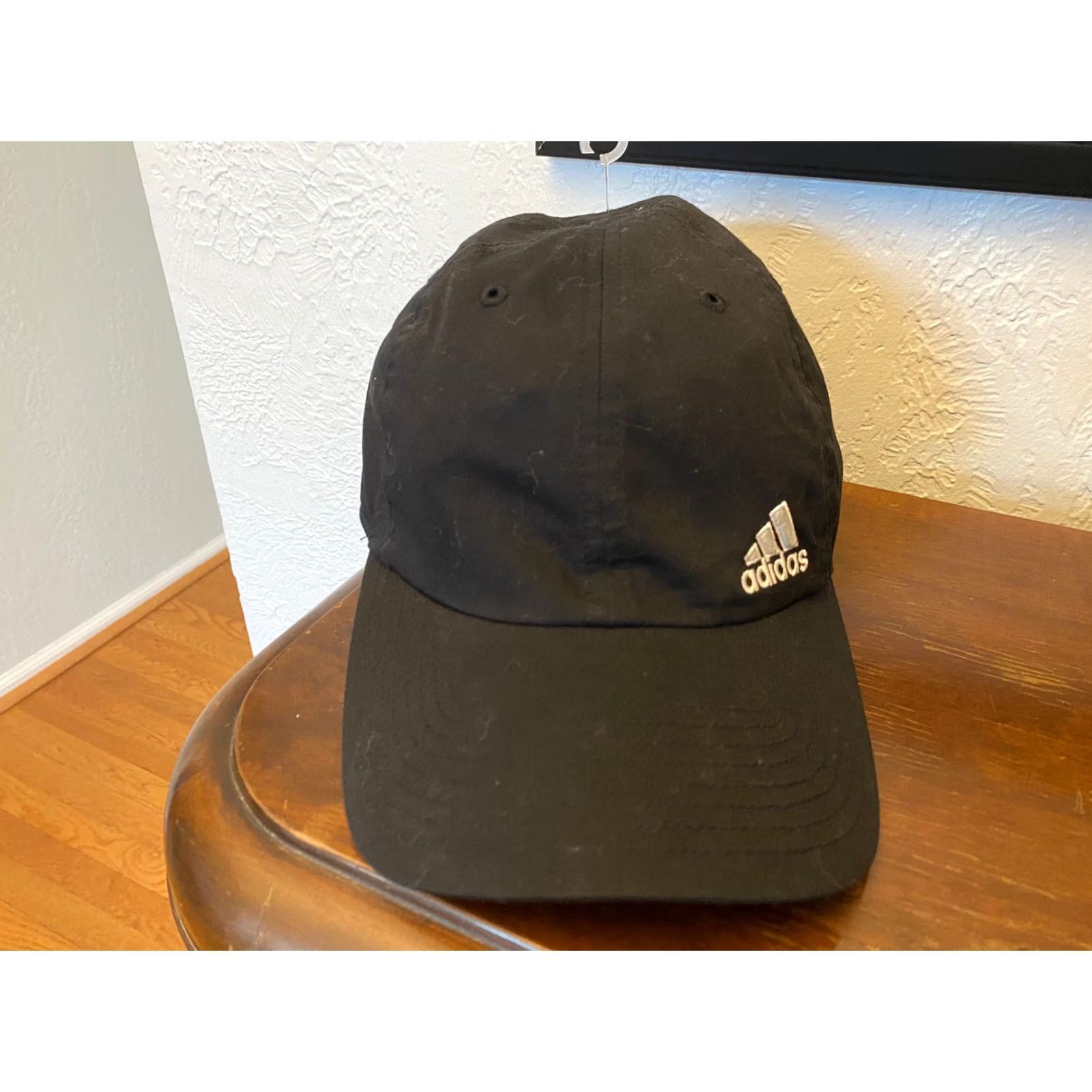 Adidas Adidas Climalite Black Strap Baseball Cap Mens Adjustable Hat Size ONE SIZE - 2 Thumbnail