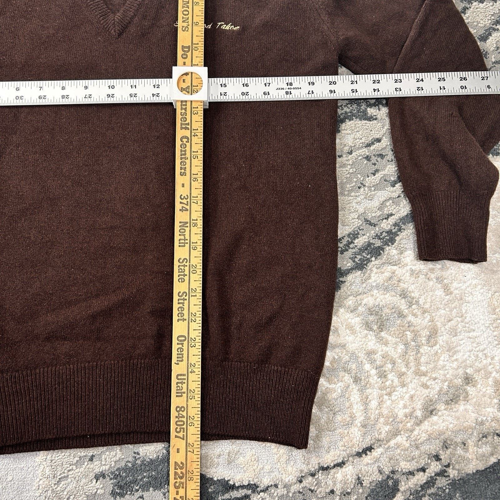 & Other Stories Vintage Scott & Lindsay 100% Cashmere Sweater Scotland Sz L Size L / US 10 / IT 46 - 4 Thumbnail