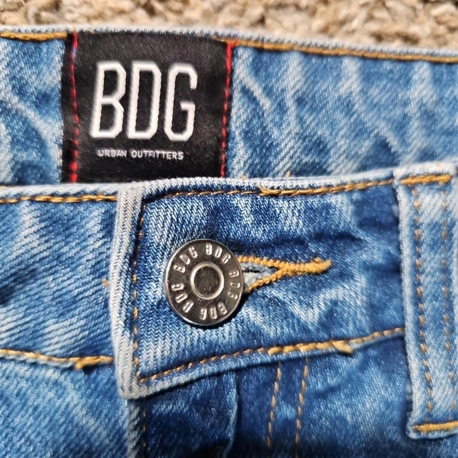 Bdg BDG Urban Outfitters 28 Tapered Jeans Size 28" / US 6 / IT 42 - 2 Thumbnail