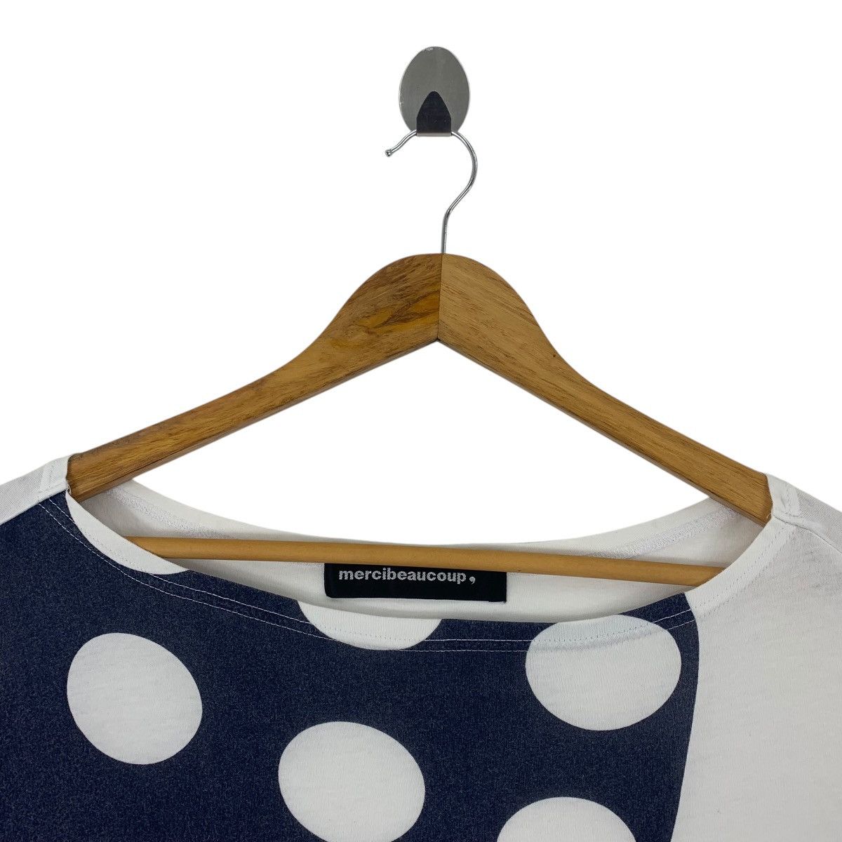 Issey Miyake × mercibeaucoup MERCIBEAUCOUP Cropped Baggy relaxed stylish women tee Size XXL / US 16-18 / IT 52-54 - 8 Thumbnail