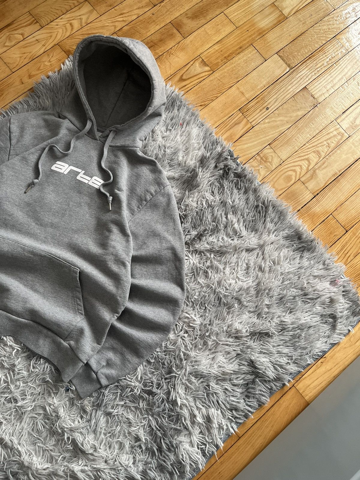 Arte Antwerp Arte Antwerp Heavyweight Logo Hoodie Grey Size M Size US M / EU 48-50 / 2 - 3 Thumbnail
