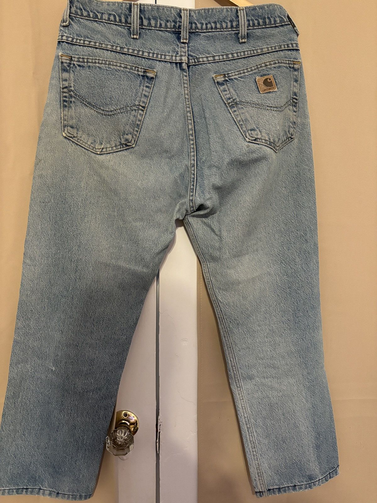 Carhartt × Vintage Vintage Distressed Baggy Carhartt Jeans Size US 32 / EU 48 - 2 Thumbnail