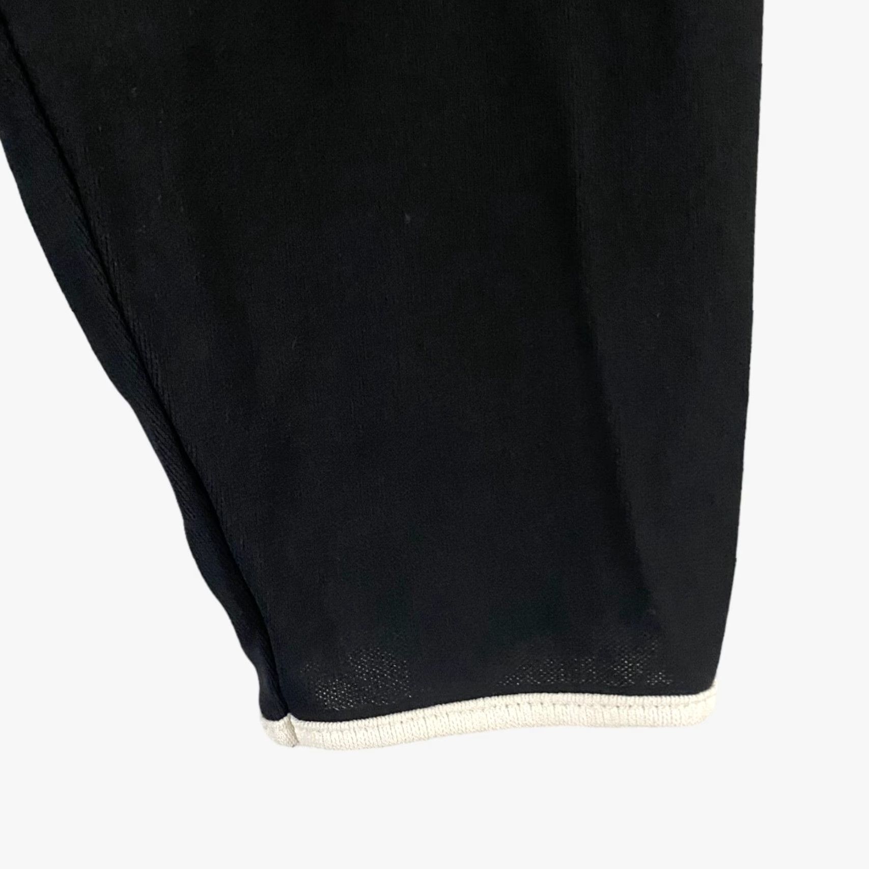 Vintage VINTAGE Virginie Paris Drape Open-Front Cardigan Sweater Black Womens M Cardigan Paris Open-Front Long Sleeve Women Size M / US 6-8 / IT 42-44 - 7 Thumbnail