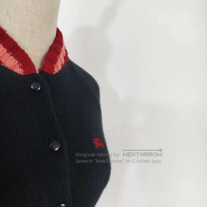 Burberry Burberry Black Wool Long Sleeve Cardigan. Size M / US 6-8 / IT 42-44 - 3 Thumbnail