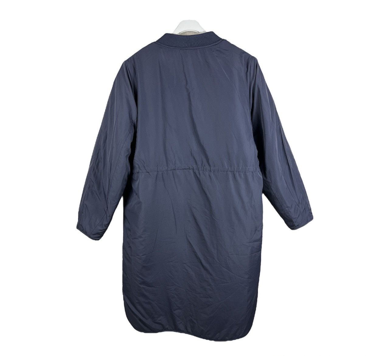 Cos COS reversible navy nylon long coat jacket double sided Size L / US 10 / IT 46 - 4 Thumbnail