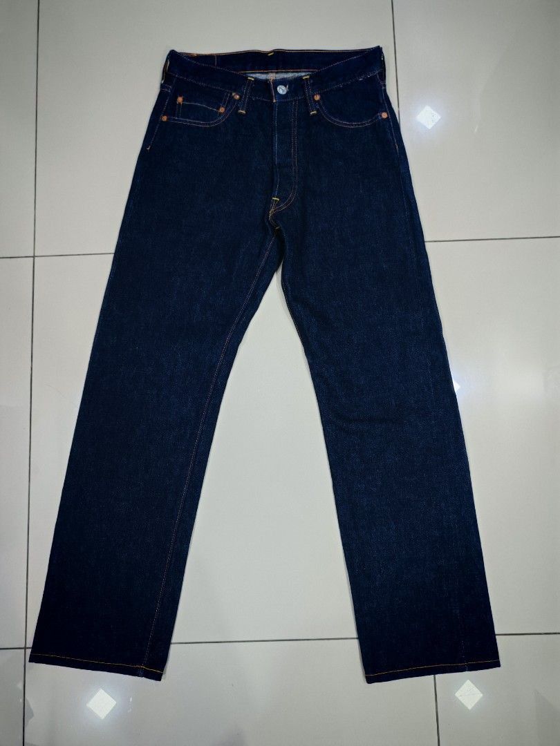 Denime Denime Japan Selvedge Jeans Lot 831 Raw Indigo Size US 28 / EU 44 - 1 Thumbnail
