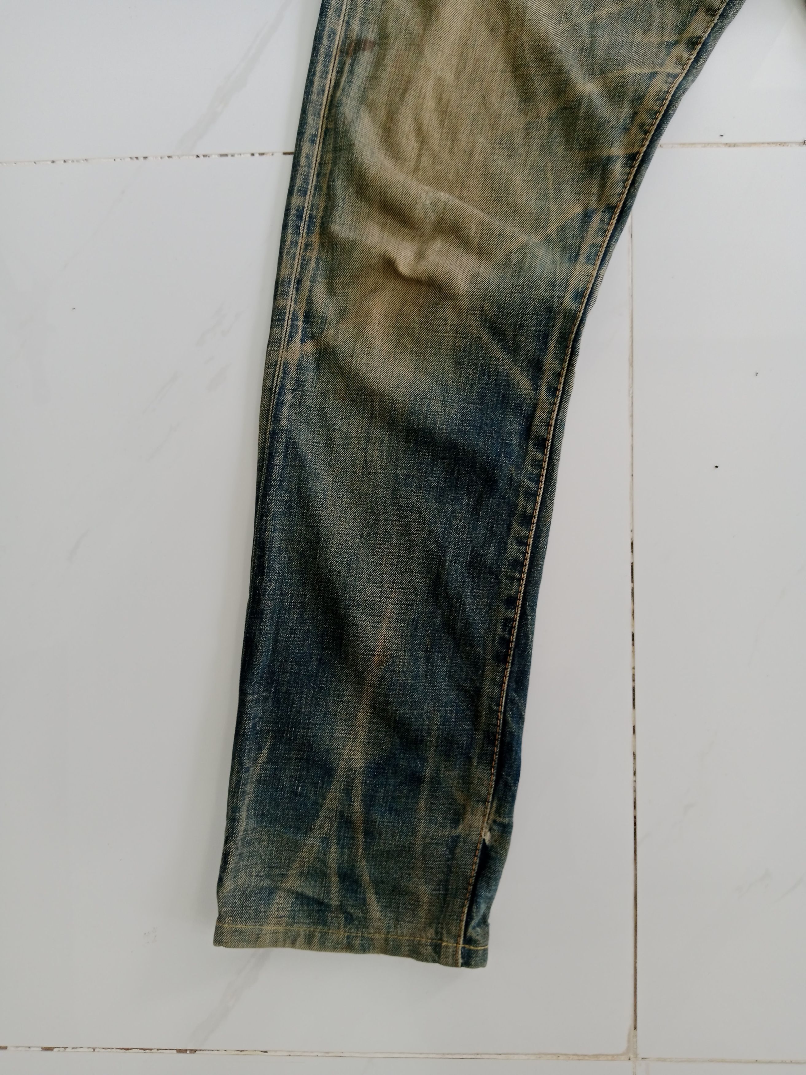 Edwin Edwin Selvedge Distressed Jeans Made in Japan Size US 32 / EU 48 - 7 Thumbnail