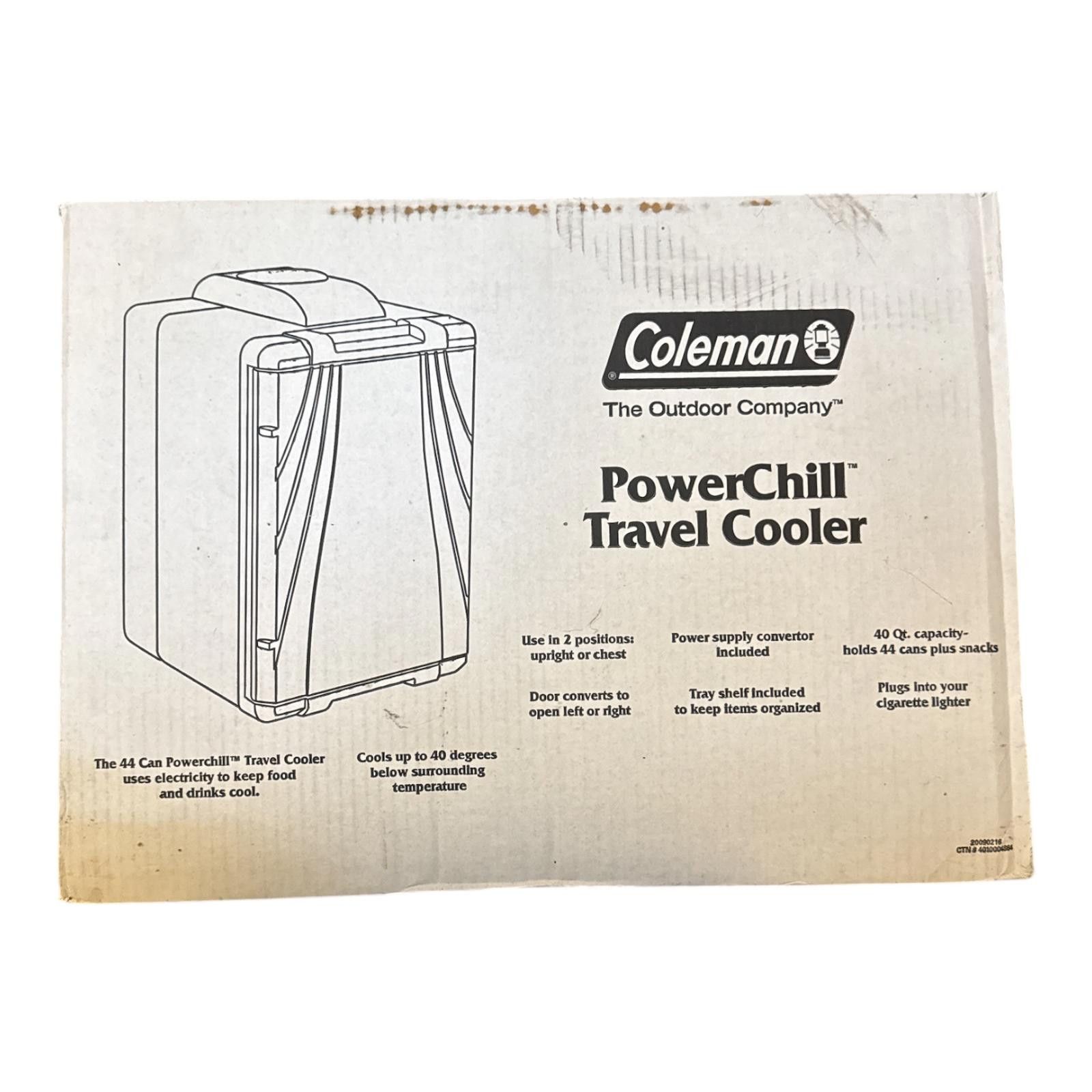 Coleman Coleman PowerChill Travel Cooler 44 Can Capacity Size ONE SIZE - 2 Thumbnail