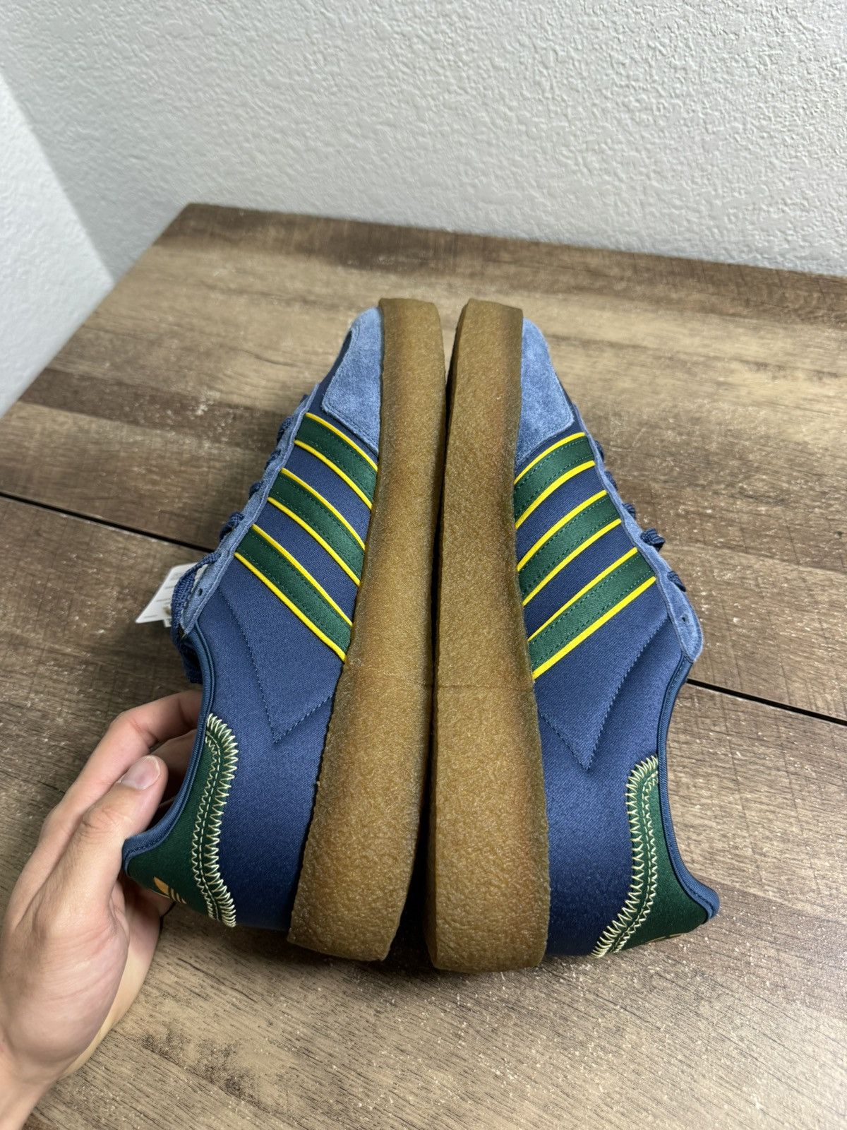 Adidas Adidas x CLOT Originals Gazelle Night Marine Men's 12 Size US 12 / EU 45 - 5 Thumbnail