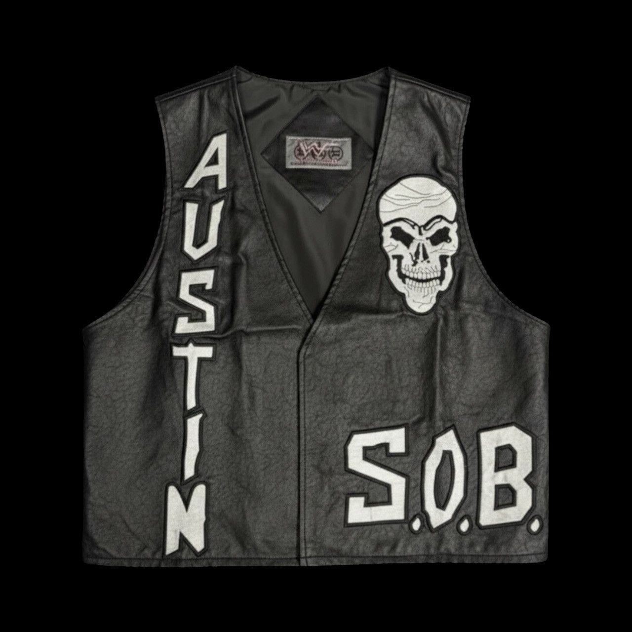 WWE STONE COLD STEVE AUSTIN WWF VEST WHOOP ASS Size US L / EU 52-54 / 3 - 3 Thumbnail