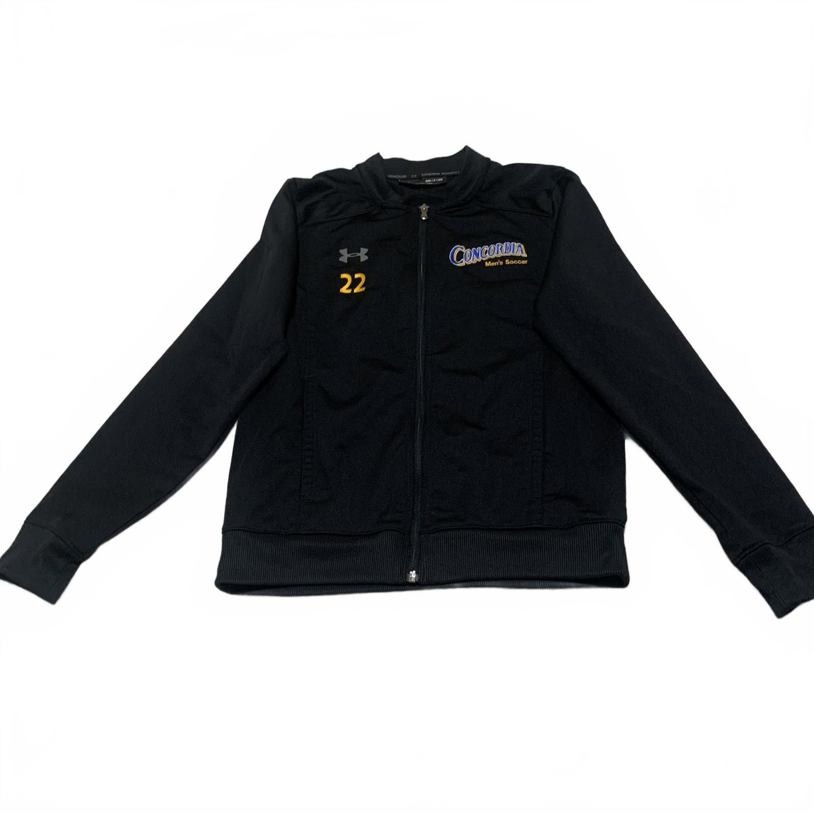 Under Armour Under Armour Concordia Men's Small Black Varsity Jacket Size US S / EU 44-46 / 1 - 1 Thumbnail