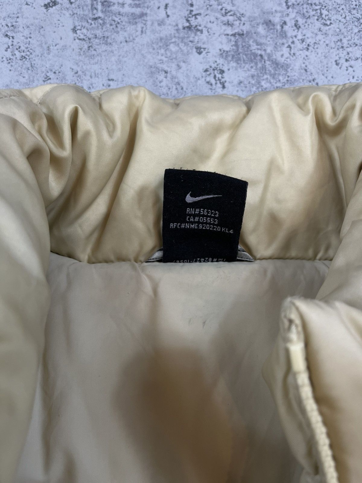 Nike × Vintage 90’s NIKE SMALL LOGO RARE DOWN PUFFER JACKET RETRO SWOOSH Size US L / EU 52-54 / 3 - 4 Thumbnail
