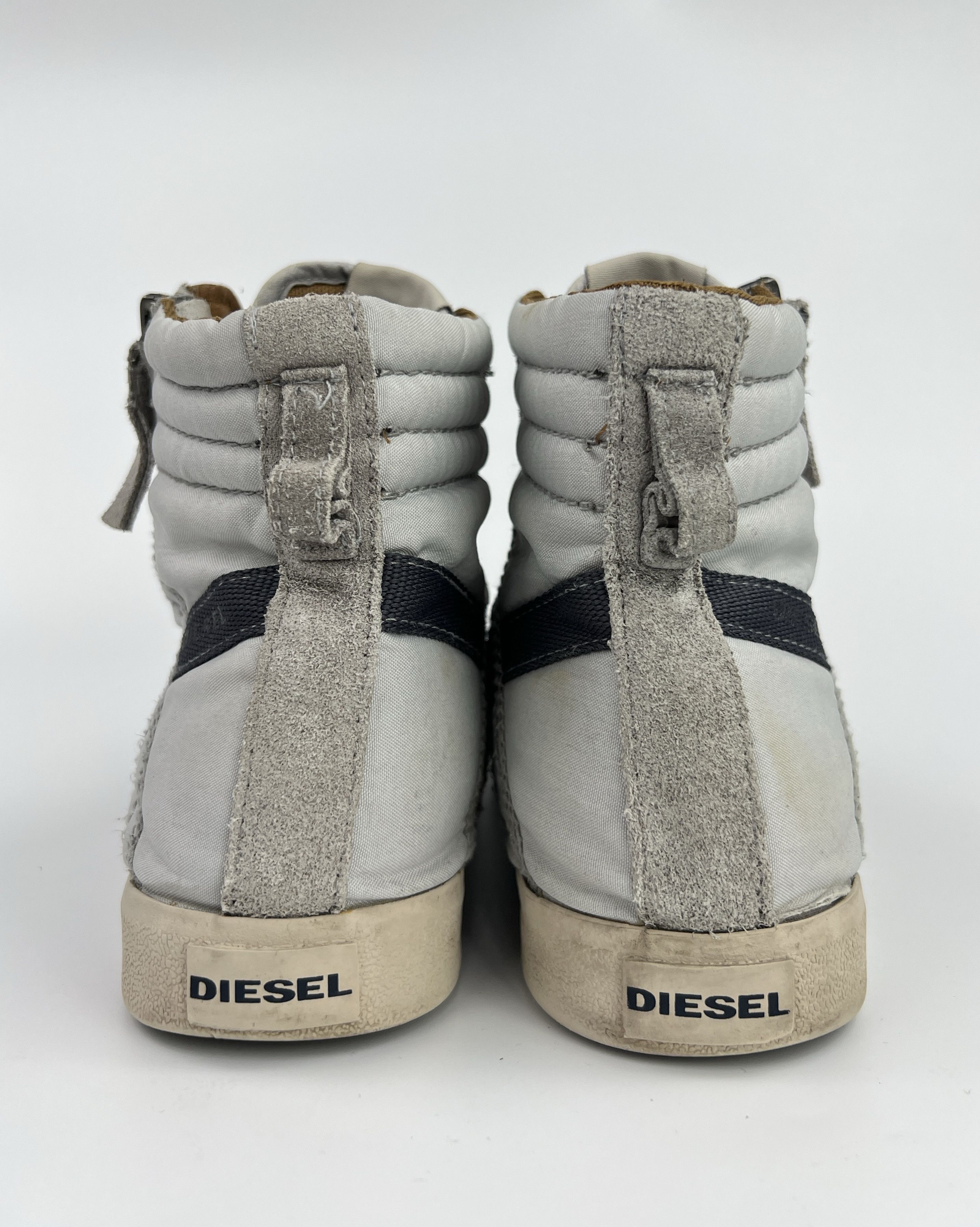 Diesel Y2K Diesel Mid Nylon Avant Garde Sneakers Shoes D-String Size US 9 / EU 42 - 4 Thumbnail