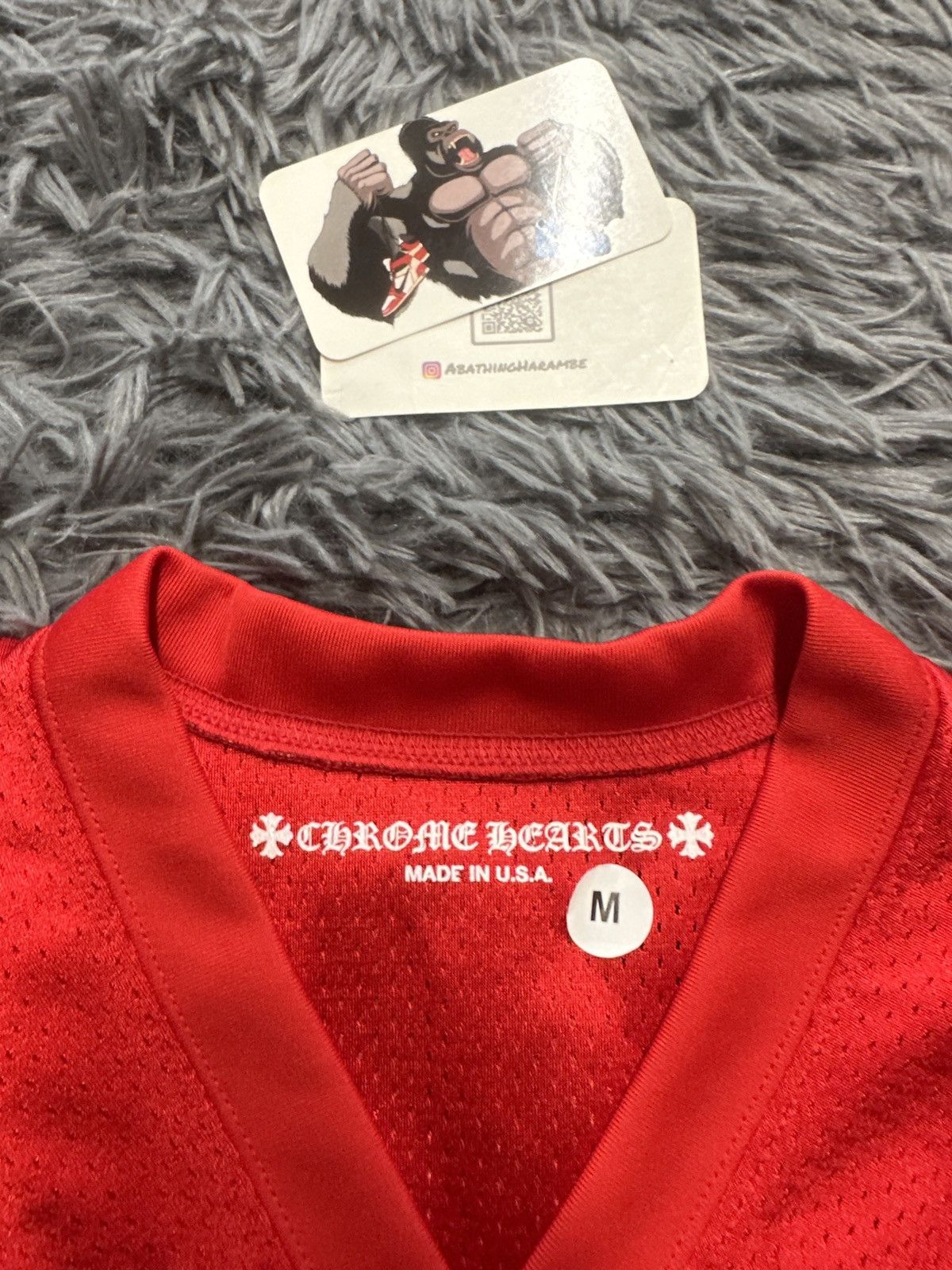 Chrome Hearts Chrome Hearts Matty Boy Form Jersey Red Size US M / EU 48-50 / 2 - 4 Thumbnail