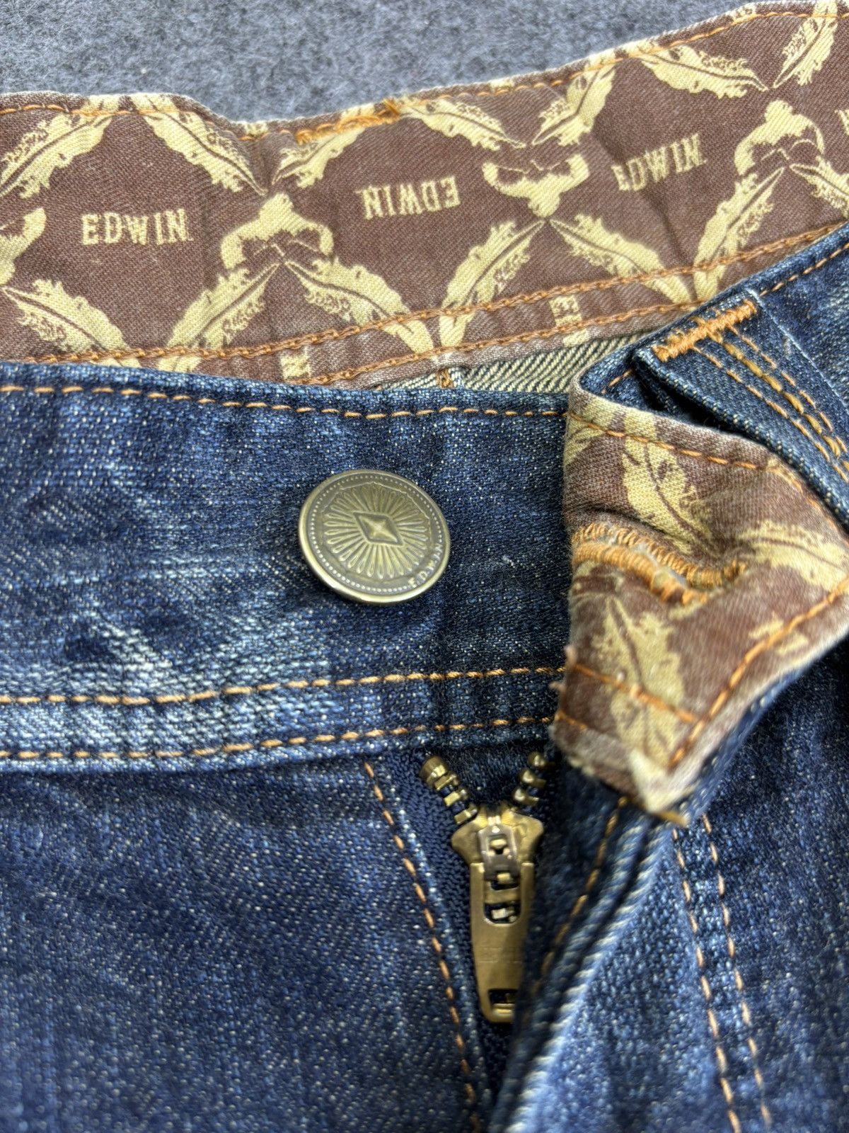 Edwin 💥Flare💥Edwin Westerner Style Sick Fades Flare Denim F833 Size US 32 / EU 48 - 7 Thumbnail