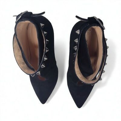 Other Platform Ankle Boots Studded Stiletto Heel Pointed Toe Sz Size US 6.5 / IT 36.5 - 7 Thumbnail