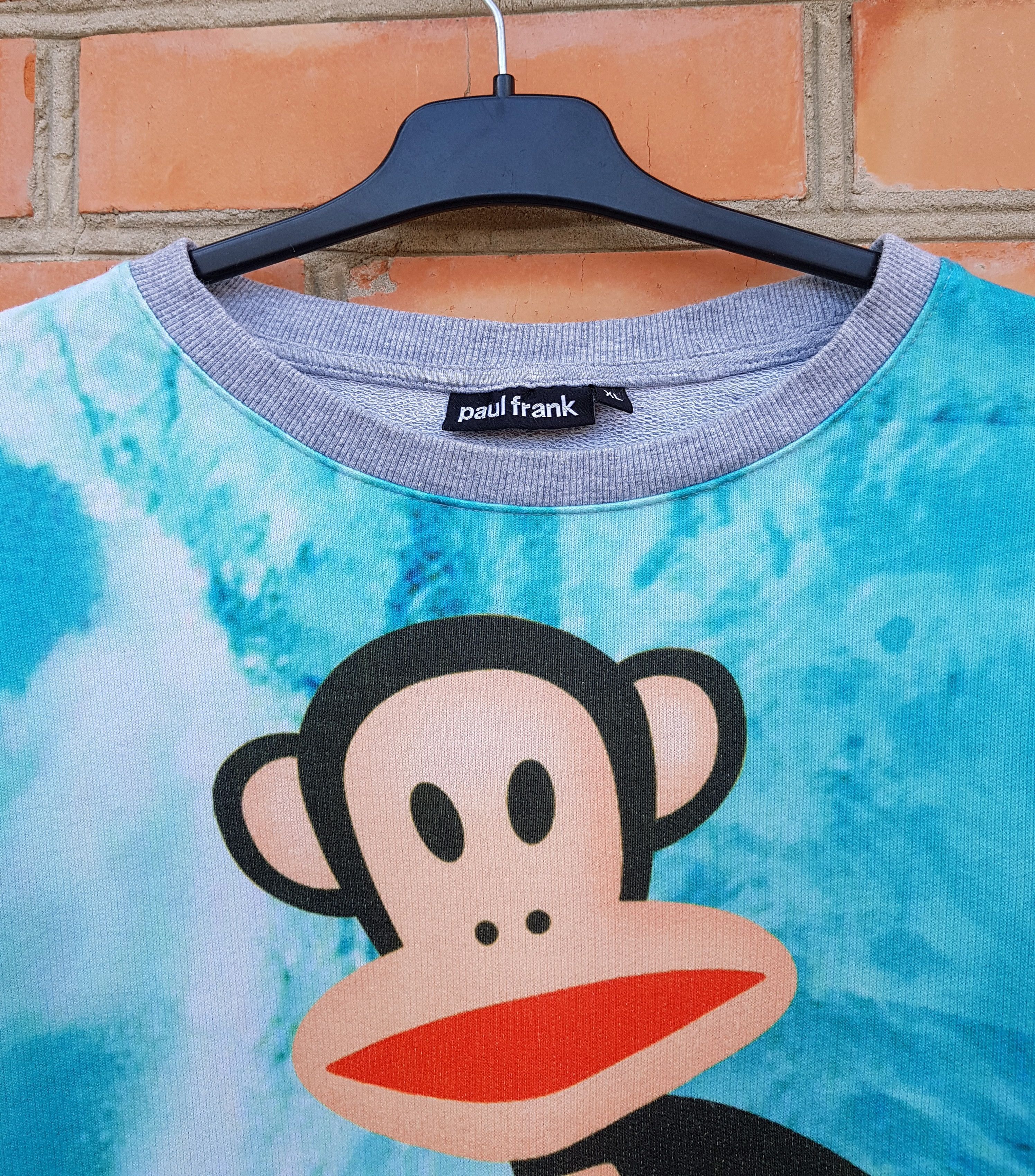 Paul Frank Paul Frank Monkey Surfer Print Sweatshirt Size US XL / EU 56 / 4 - 3 Thumbnail