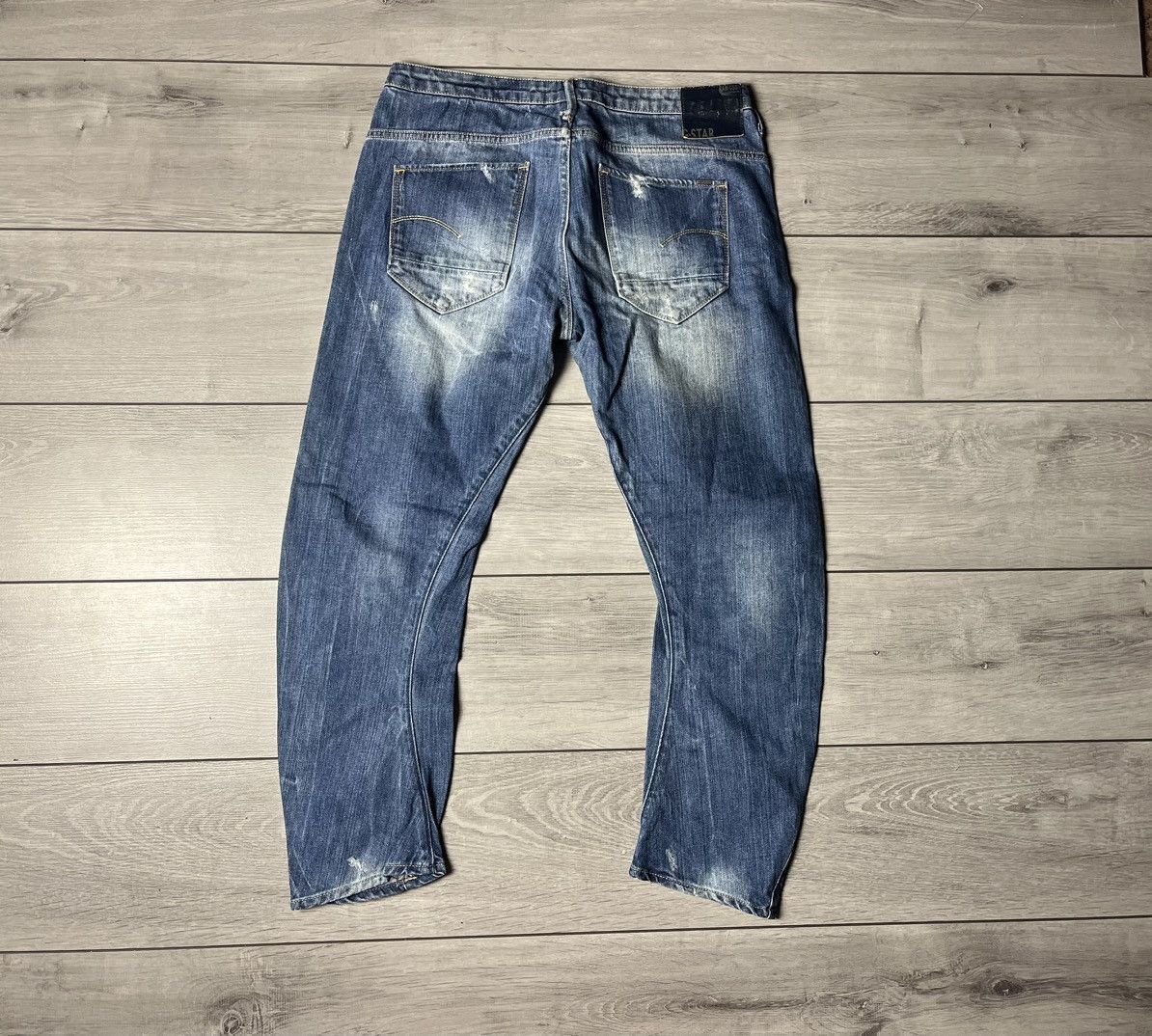 G-Star G star raw denim jeans biker style 28/32 Size US 28 / EU 44 - 5 Thumbnail