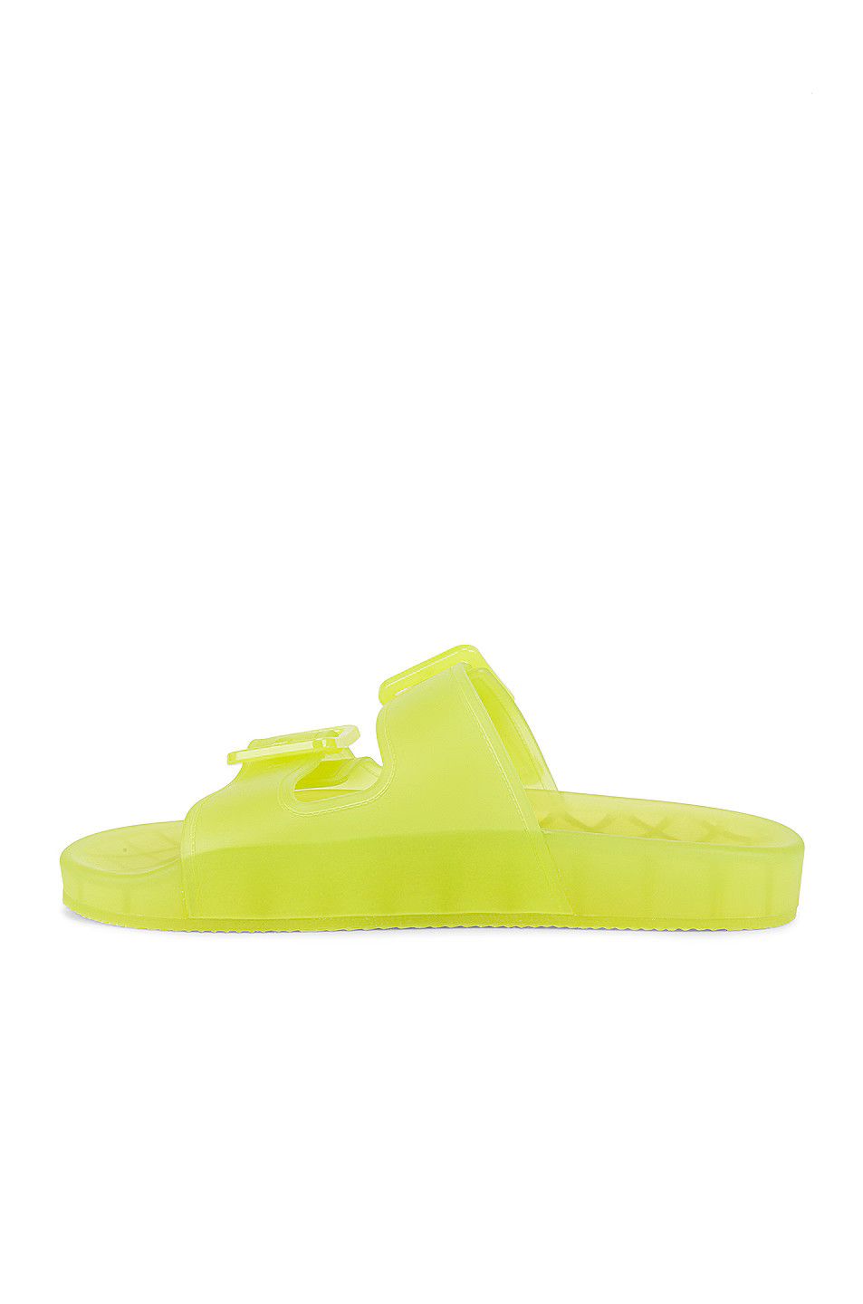 Balenciaga o1y1224 Rubber Slides Mules & Clogs in Yellow Size US 8 / EU 41 - 1 Thumbnail