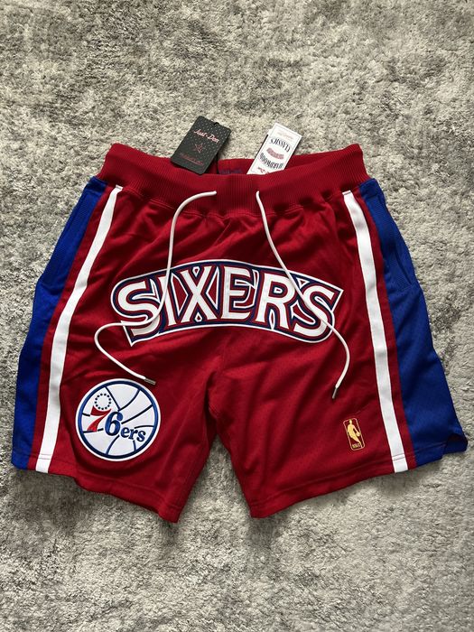 Mitchell & Ness x Just Don NBA Hardwood Classics 76ers Shorts