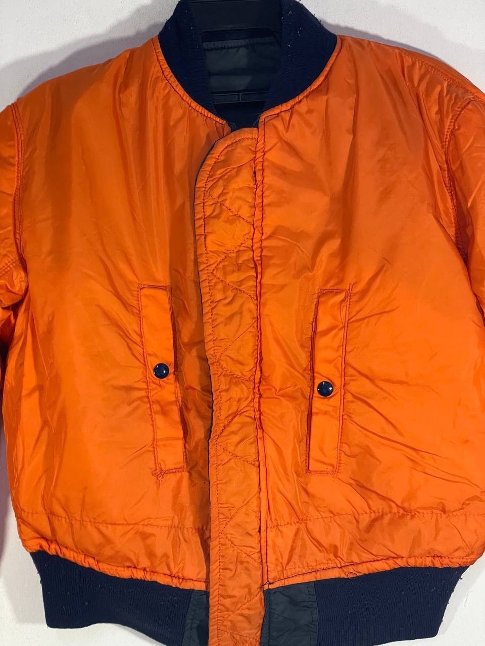 Alpha Industries Vintage 80s ma-1 alpha industries flight jacket size M Size US M / EU 48-50 / 2 - 11 Thumbnail
