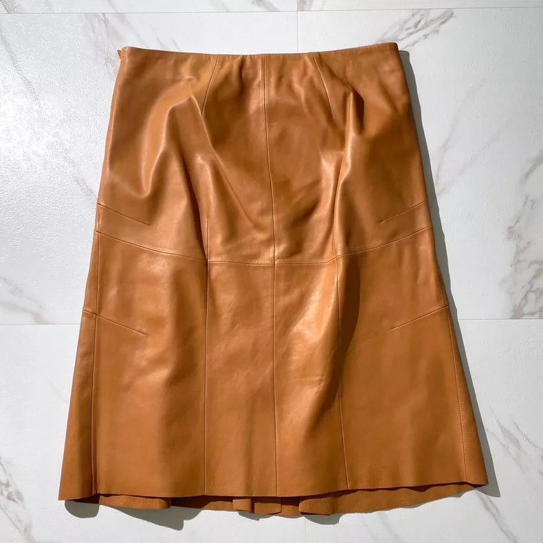 Loewe LOEWE Caramel-colored skirt Size 42" / US 20 - 2 Thumbnail