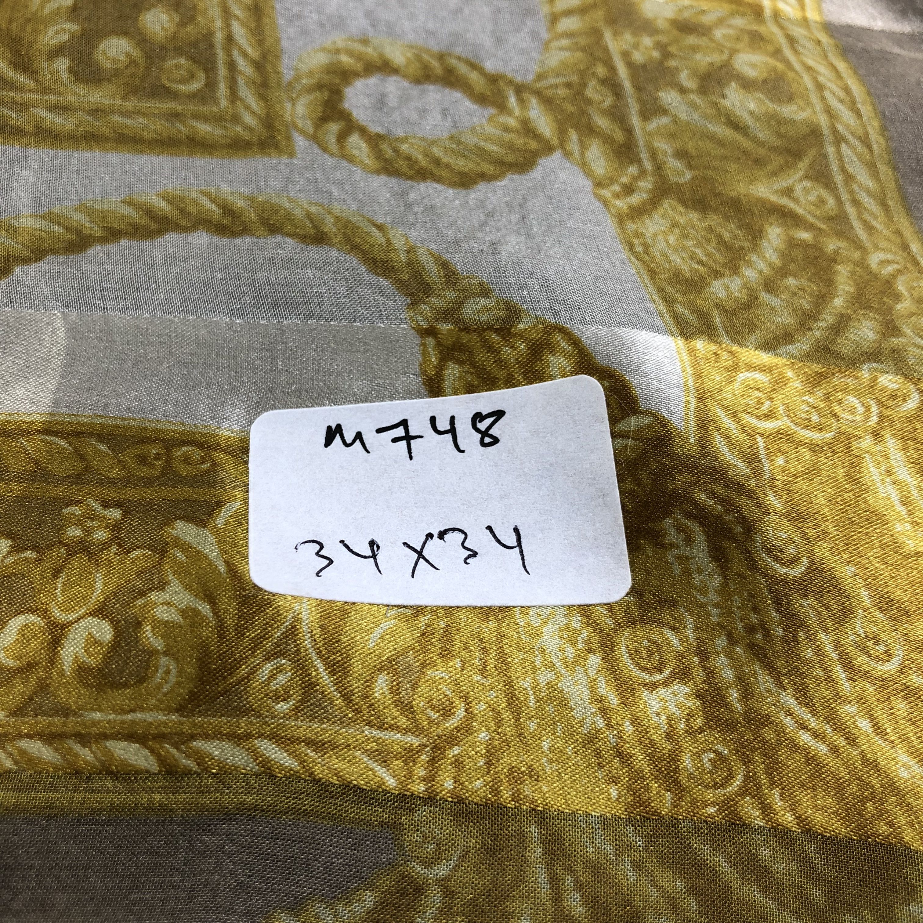 Mario Valentino Mario Valentino Luxury Silk Scarf M748 Size ONE SIZE - 7 Thumbnail