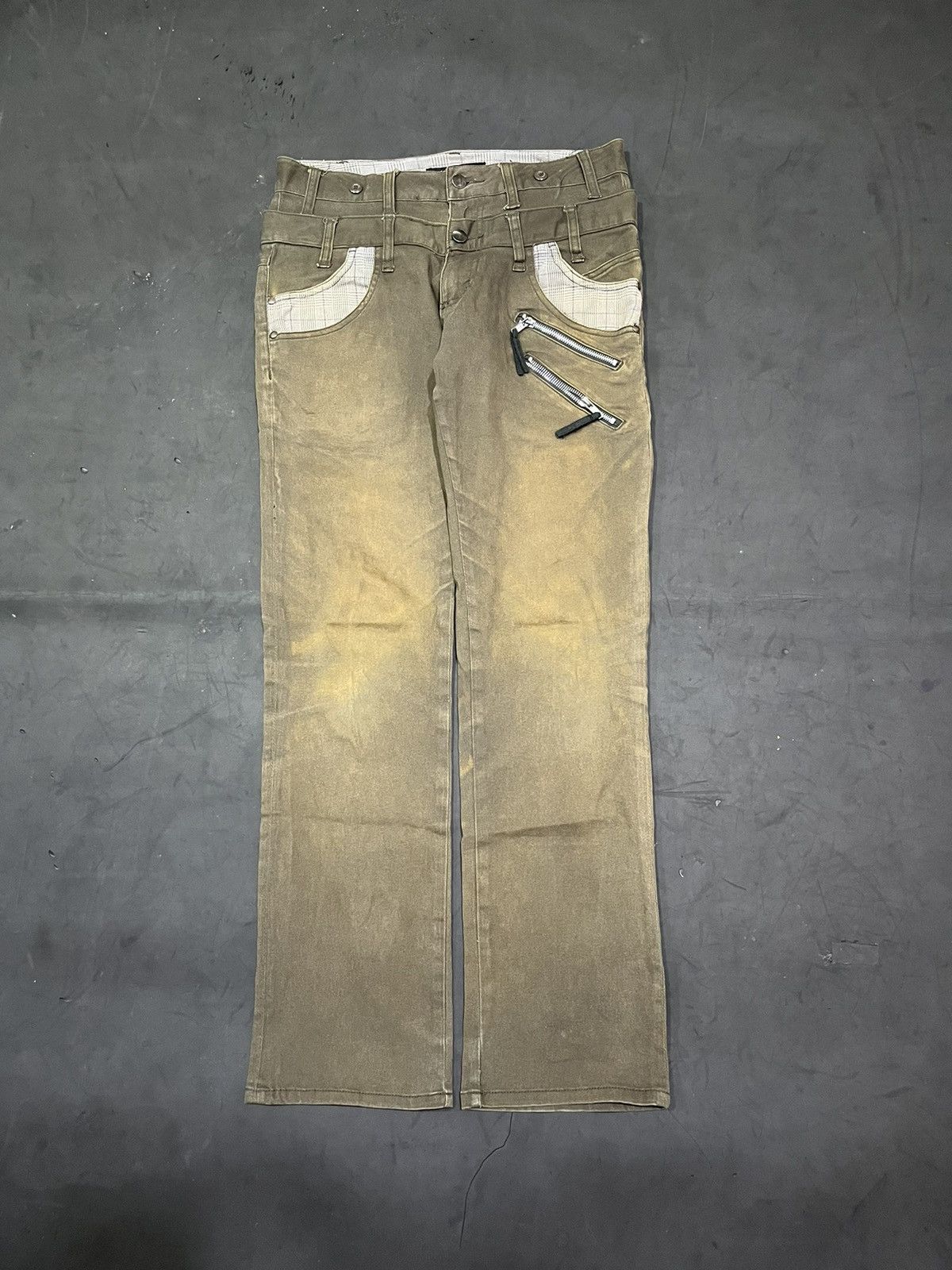 20471120 × PPFM × semanticdesign Wild khakis double waist pants Size US 31 - 1 Thumbnail