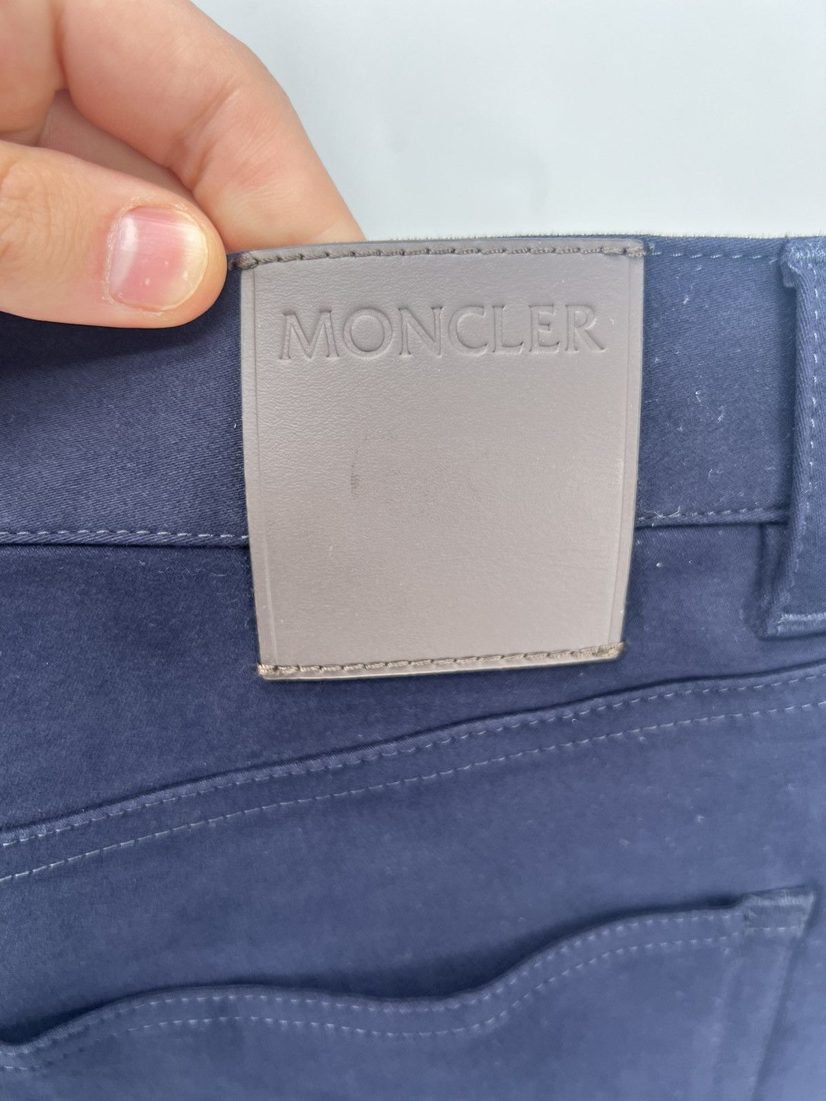 Moncler Moncler Edit Chinos Navy Size 48 M RRP $550 Size US 32 / EU 48 - 5 Thumbnail