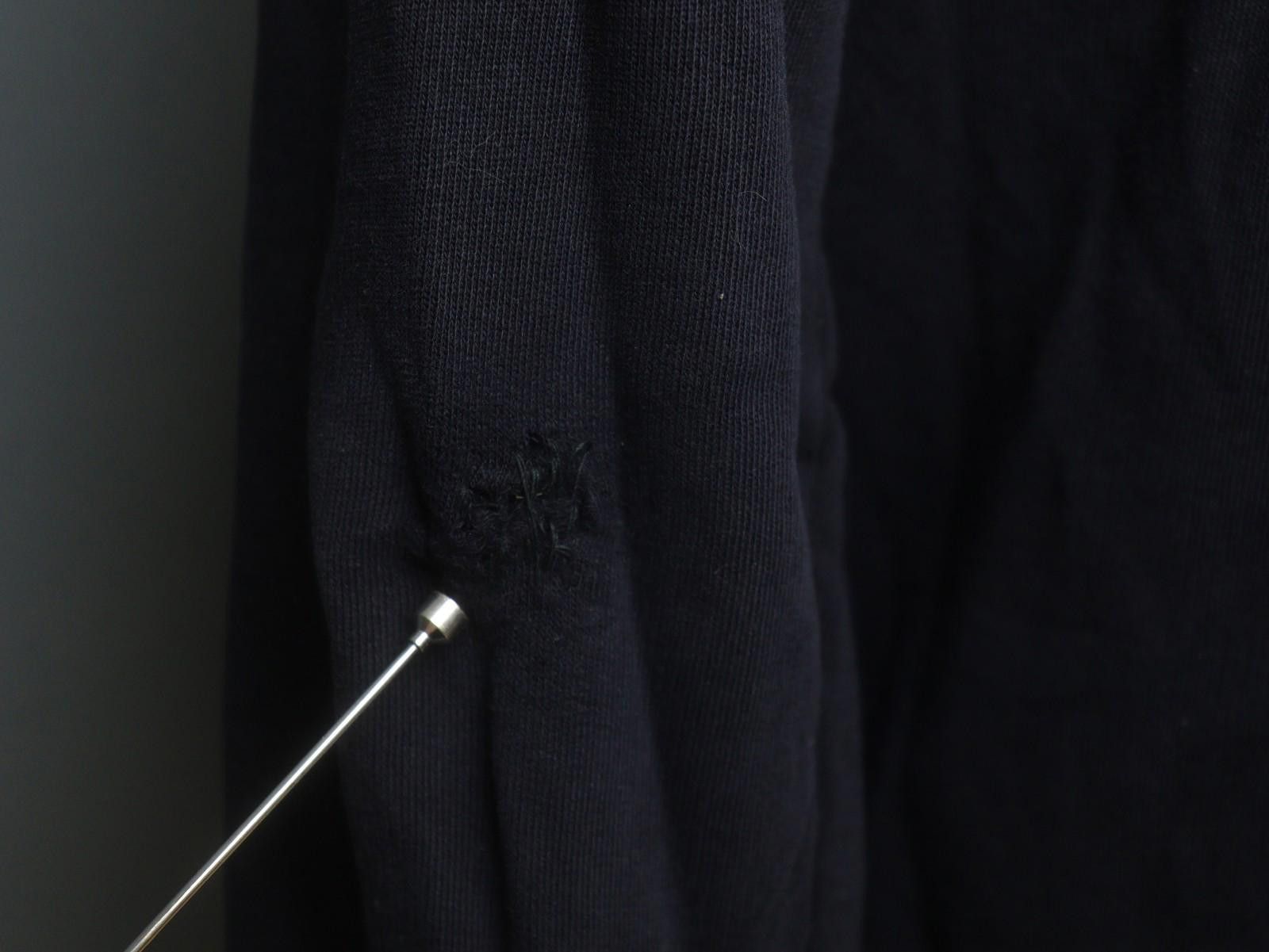 Sandro Sandro Navy Crew Neck Ribbed Pullover Sweatshirt Size XL Size XL / US 12-14 / IT 48-50 - 10 Thumbnail