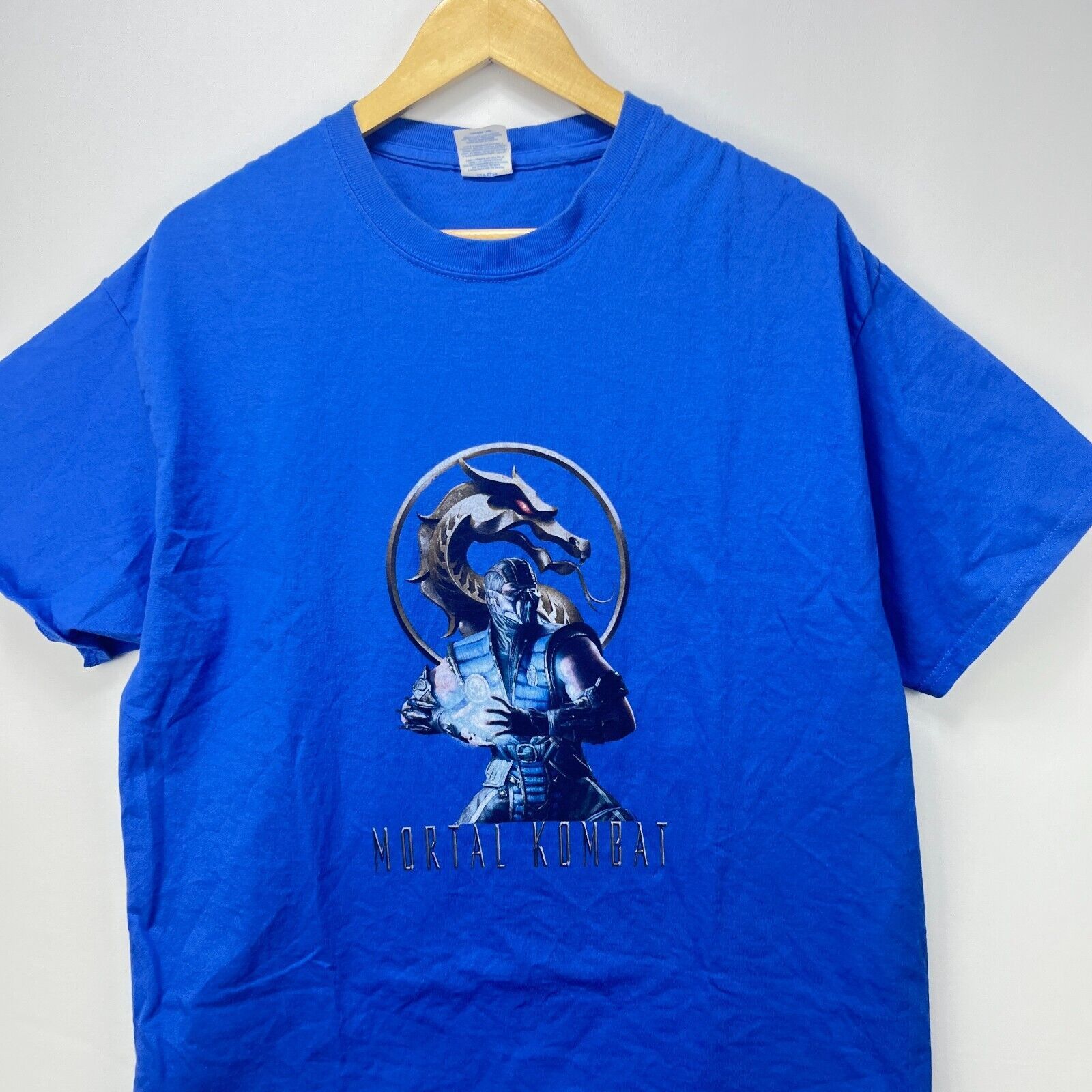 Disney × Vintage Vintage Y2K Mortal Kombat Game T-Shirt XL Size US XL / EU 56 / 4 - 2 Thumbnail