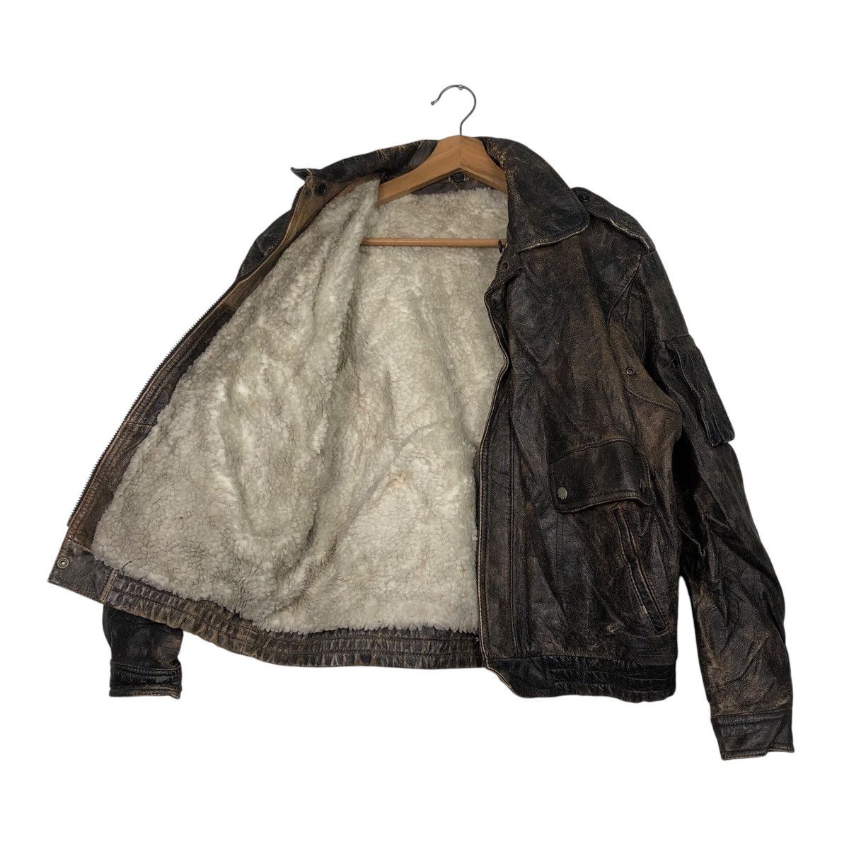 Japanese Brand 📌Vintage Genuine Leather Jacket Biker Wear Issey Miyake Size US M / EU 48-50 / 2 - 12 Thumbnail