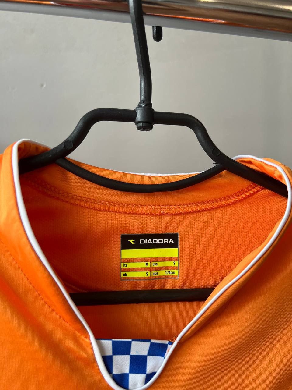 Vintage 2007/9 DINAMO ZAGREB #4 MATCH WORN DIADORA SOCCER JERSEY SzM Size US M / EU 48-50 / 2 - 5 Thumbnail