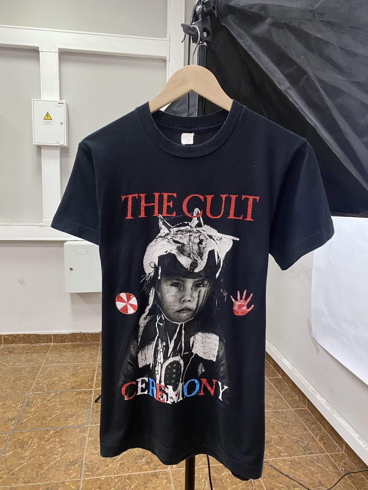Band Tees × Vintage Vintage 1991 The CULT Ceremony Band Tour Promo T-Shirt Rare Size US M / EU 48-50 / 2 - 1 Thumbnail