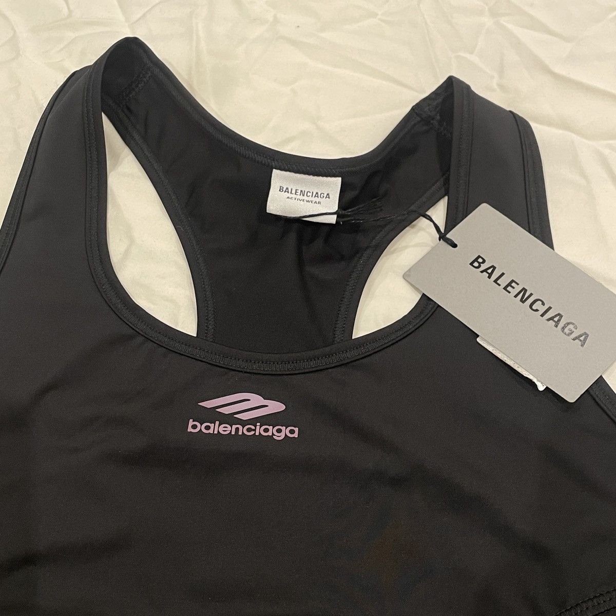 Balenciaga Balenciaga Athletic Tank Top Size M / US 6-8 / IT 42-44 - 2 Thumbnail
