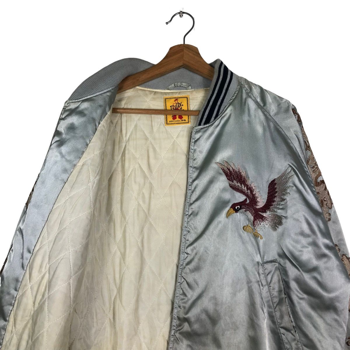 Japanese Brand 🔥VTG SUKAJAN SOUVENIRS JACKET JAPAN DRAGON TOYO ENTERPRISE Size US M / EU 48-50 / 2 - 12 Thumbnail