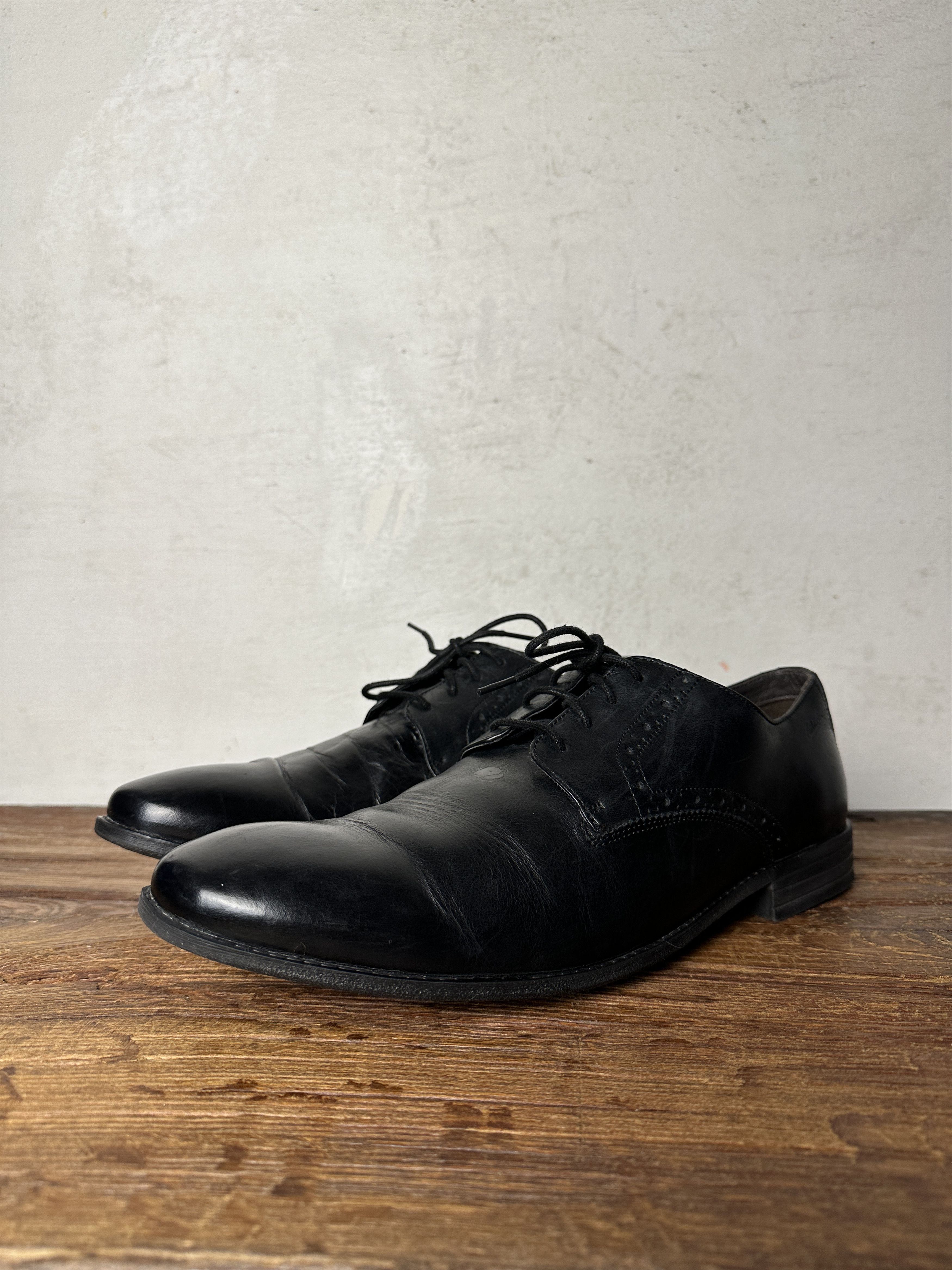 Clarks Casual Leather Clarks Clarkslite Cap Toe Shoes Size US 10.5 / EU 43-44 - 3 Thumbnail