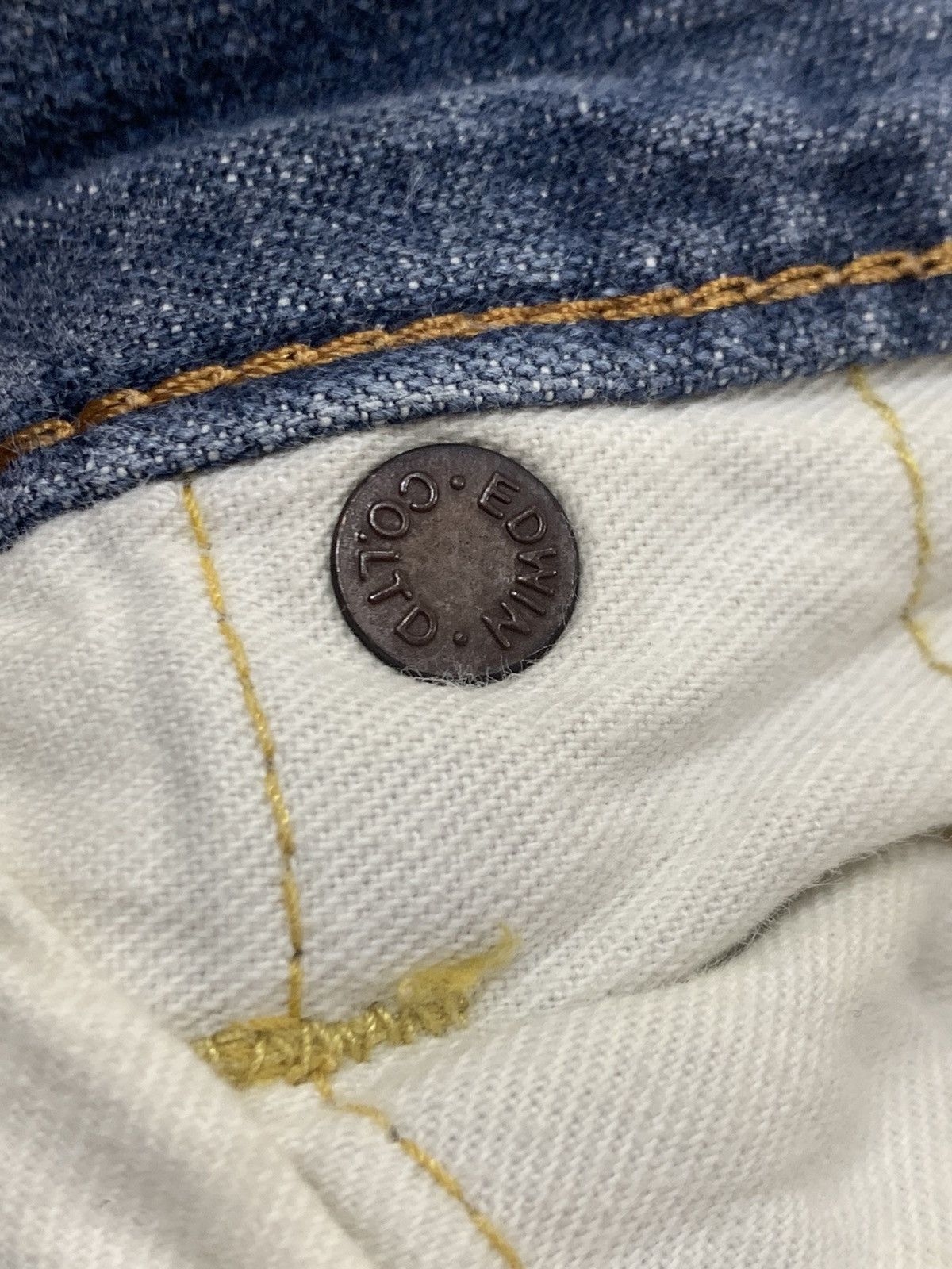 Edwin Loose straight EDWIN 505D Selvedge. Size US 31 - 12 Thumbnail
