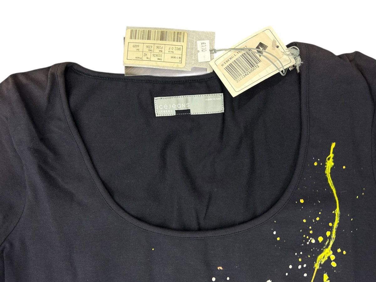 Iceberg VTG Iceberg Ice Jeans Abstract Splatter Graphic Tee IT 42 Size M / US 6-8 / IT 42-44 - 4 Thumbnail