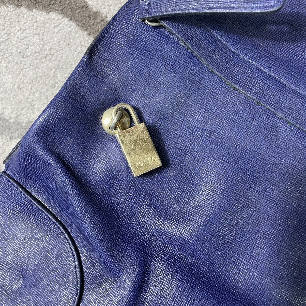 Furla (A-287) FURLA LEATHER CARRY CROSSBODY BAG Size ONE SIZE - 4 Thumbnail