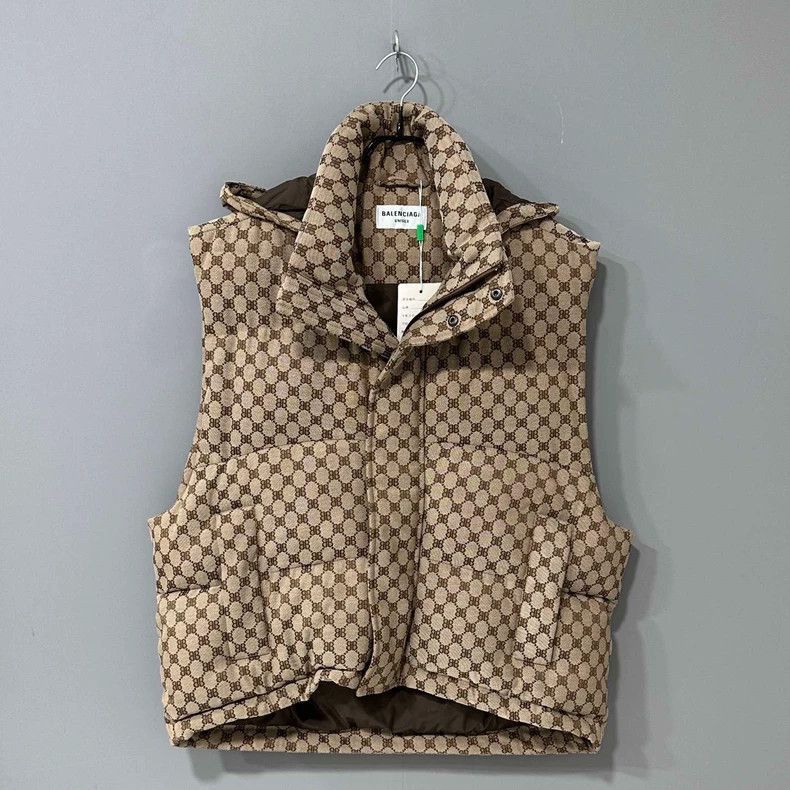 Balenciaga Balenciaga Gucci joint full print down jacket vest-2506 Size US XS / EU 42 / 0 - 1 Thumbnail